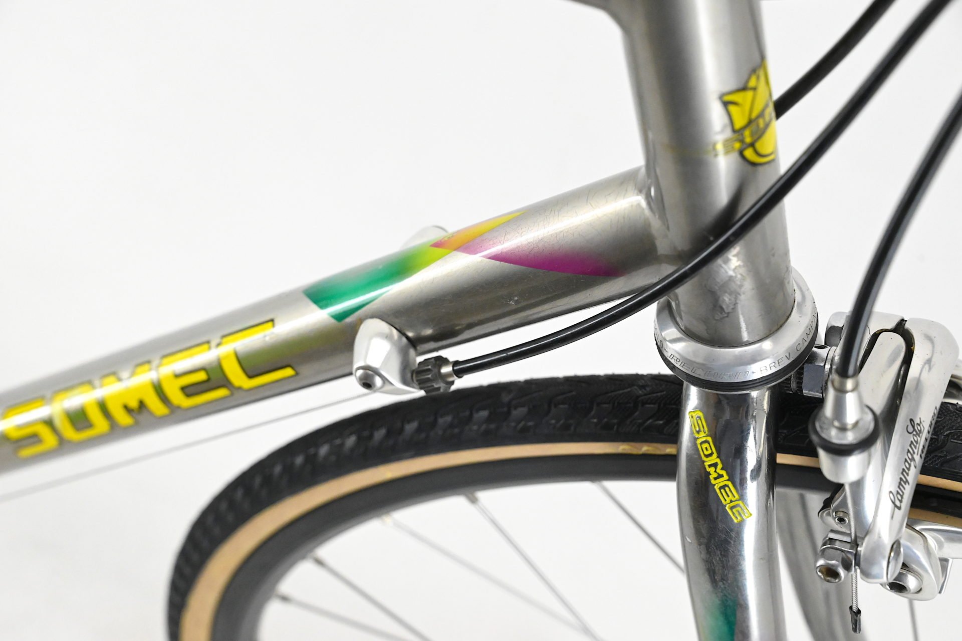 Somec Titanio Columbus Hyperon Campagnolo Record 8-Speed Size 55.5 - Image 15