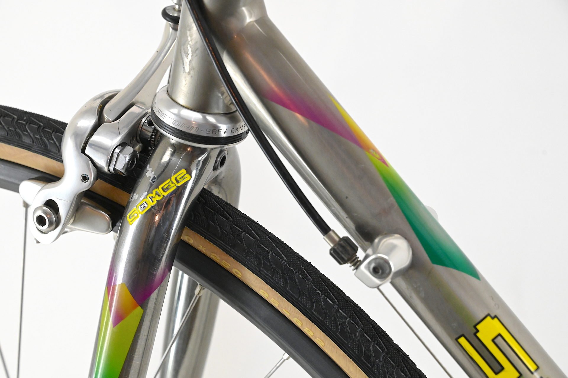 Somec Titanio Columbus Hyperon Campagnolo Record 8-Speed Size 55.5 - Image 17