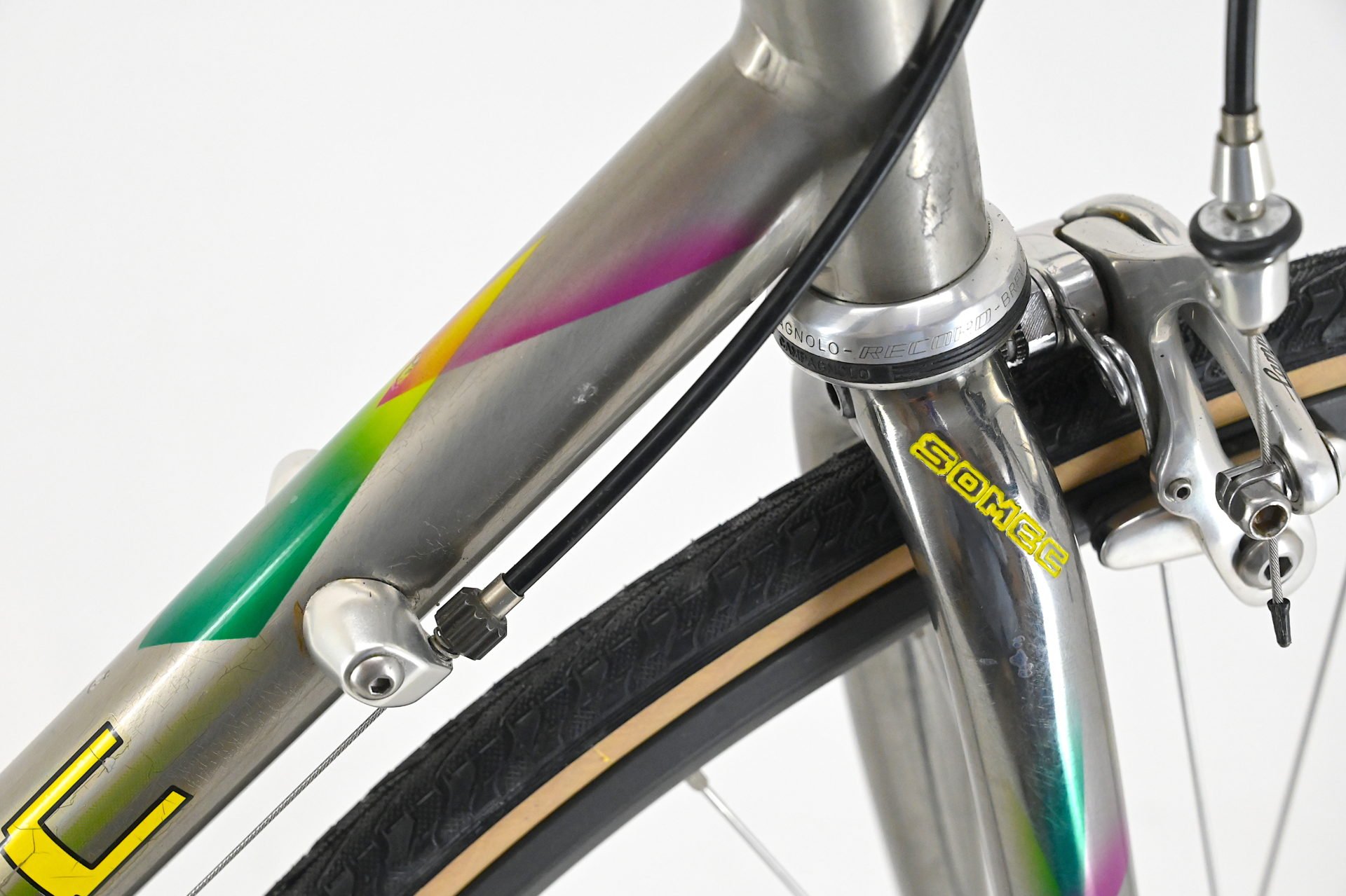 Somec Titanio Columbus Hyperon Campagnolo Record 8-Speed Size 55.5 - Image 20