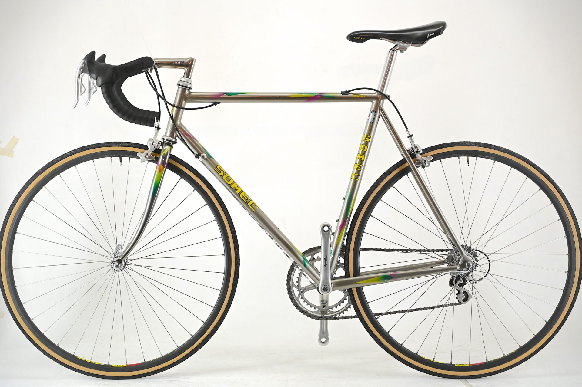 Somec Titanio Columbus Hyperon Campagnolo Record 8-Speed Size 55.5 - Image 9