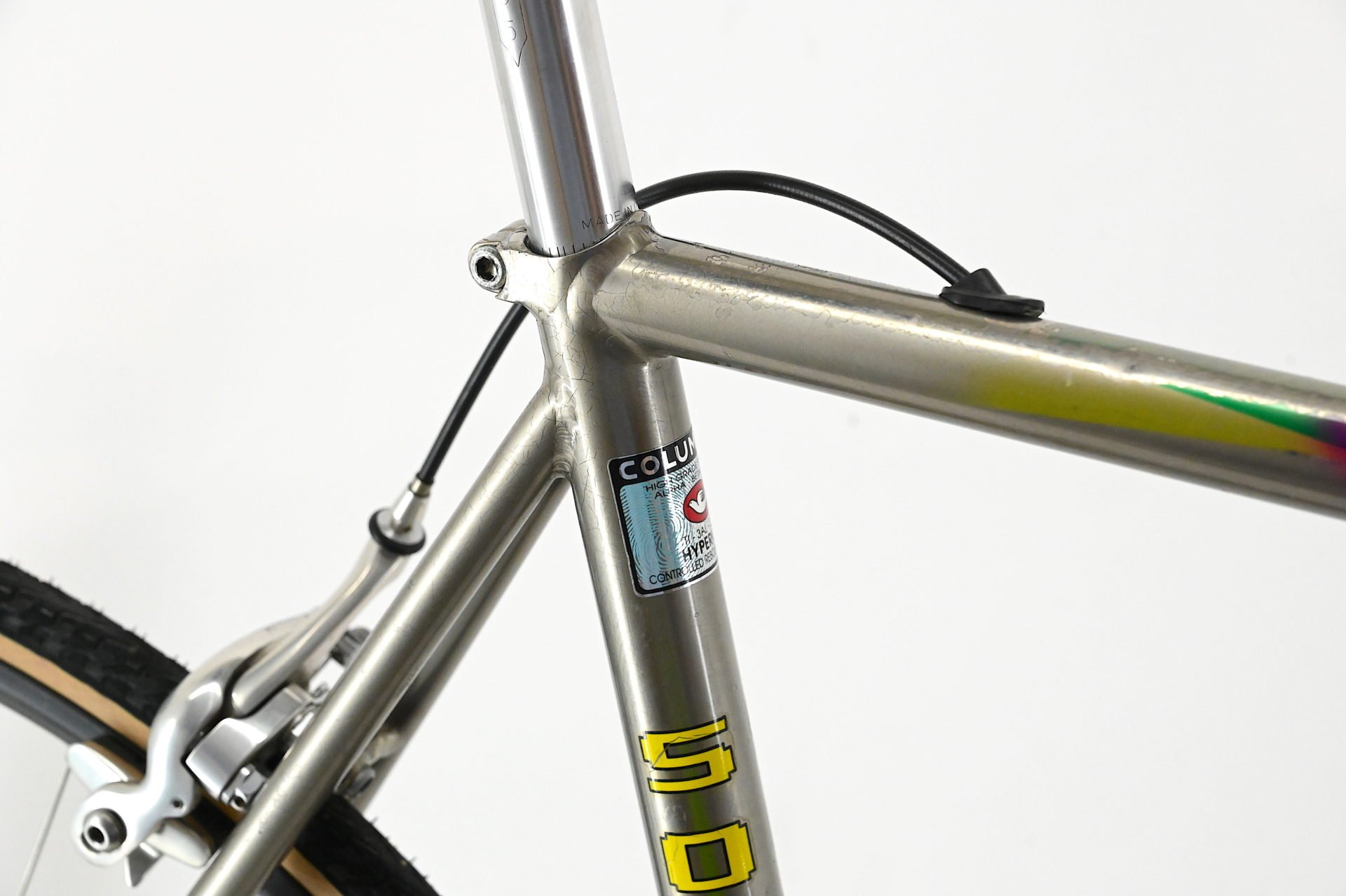 Somec Titanio Columbus Hyperon Campagnolo Record 8-Speed Size 55.5 - Image 22