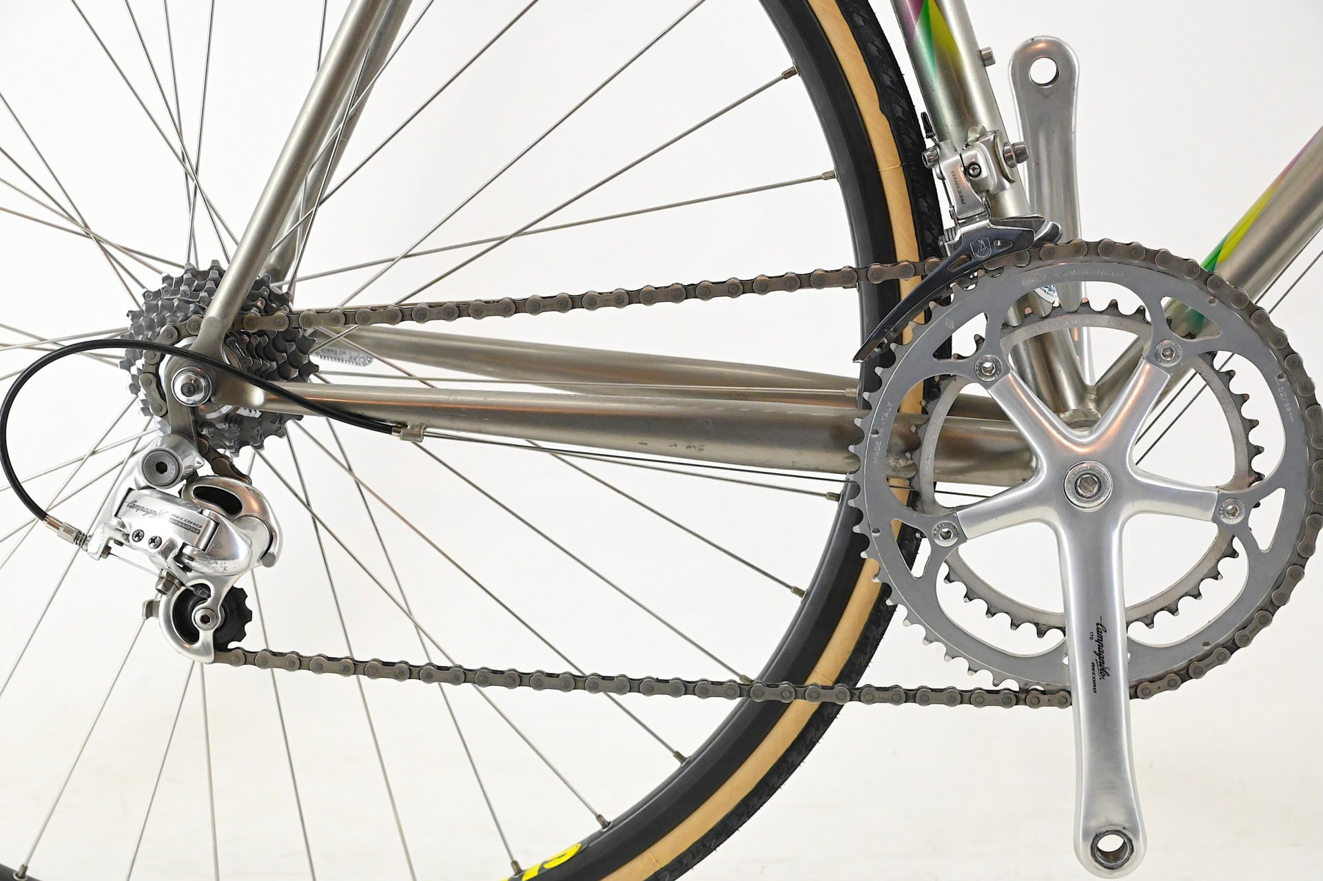 Somec Titanio Columbus Hyperon Campagnolo Record 8-Speed Size 55.5 - Image 23