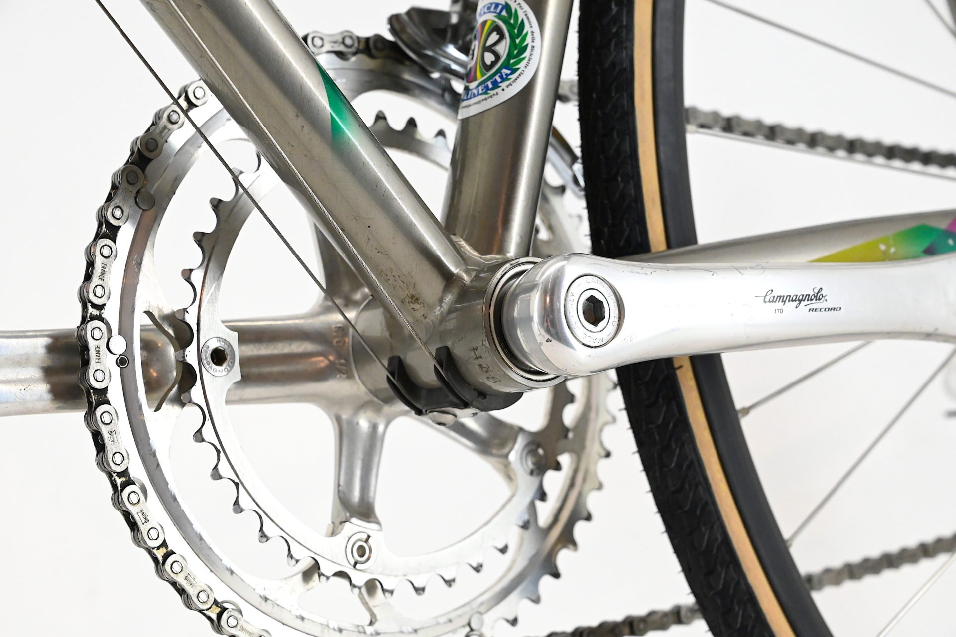 Somec Titanio Columbus Hyperon Campagnolo Record 8-Speed Size 55.5 - Image 27