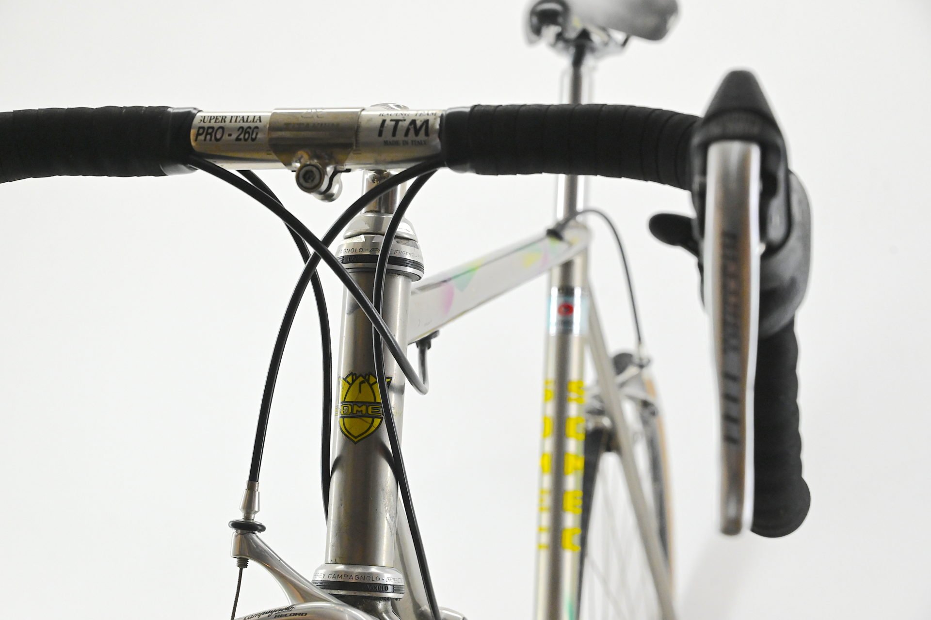 Somec Titanio Columbus Hyperon Campagnolo Record 8-Speed Size 55.5 - Image 4