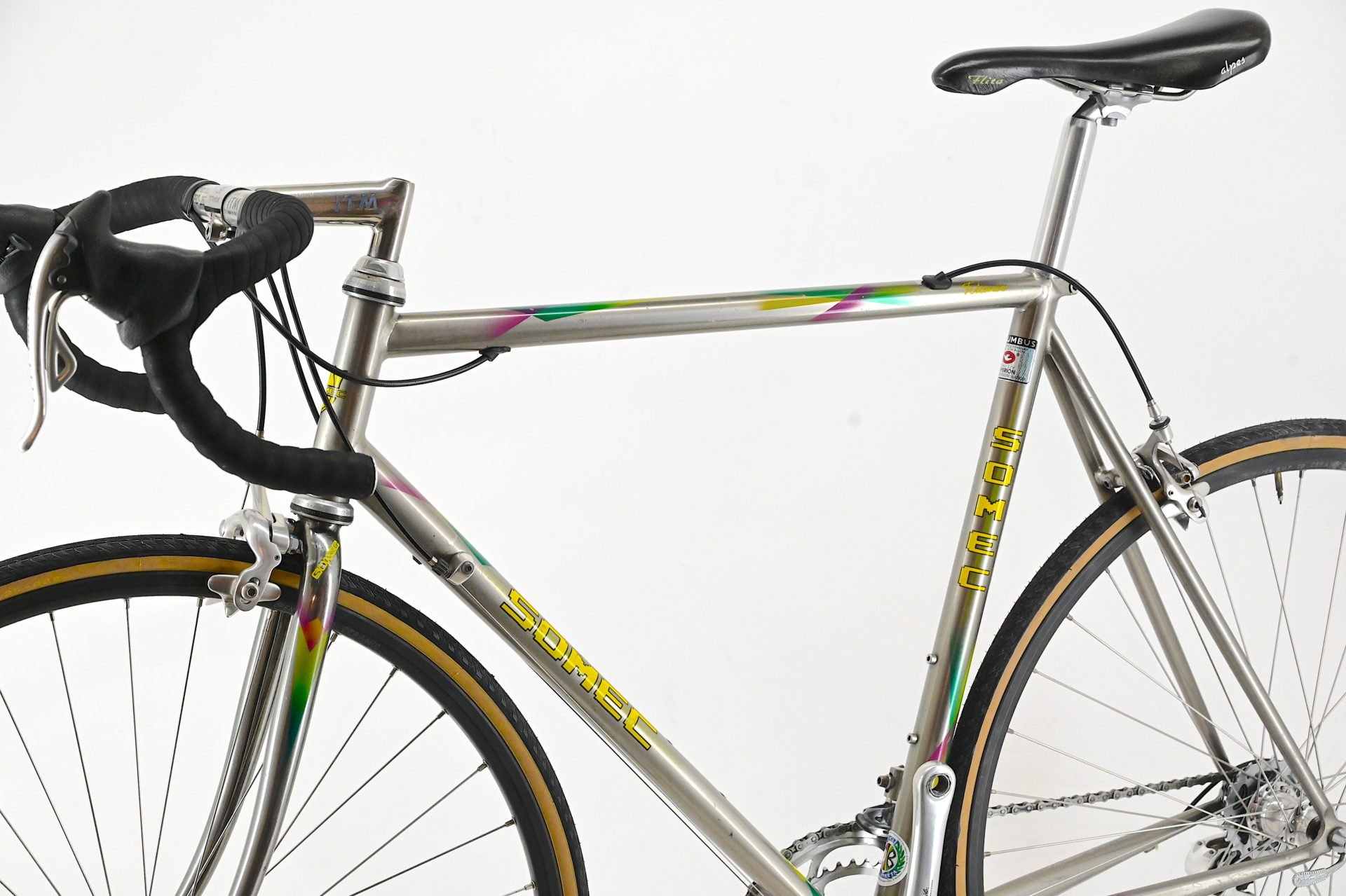 Somec Titanio Columbus Hyperon Campagnolo Record 8-Speed Size 55.5 - Image 11