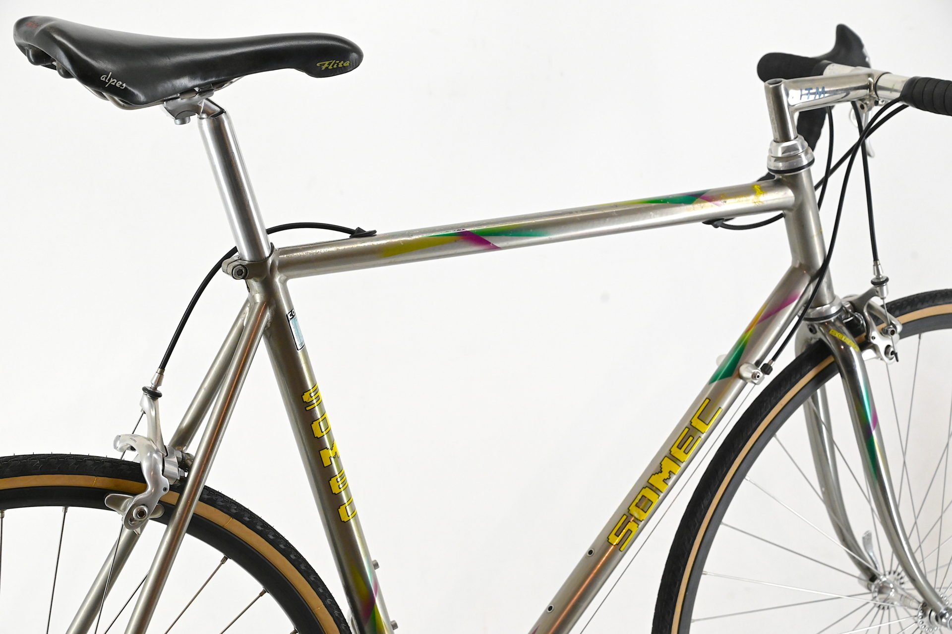 Somec Titanio Columbus Hyperon Campagnolo Record 8-Speed Size 55.5 - Image 13