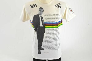 RVCA Cinelli Antonio Colombo T-Shirt Artist Network Program Size L