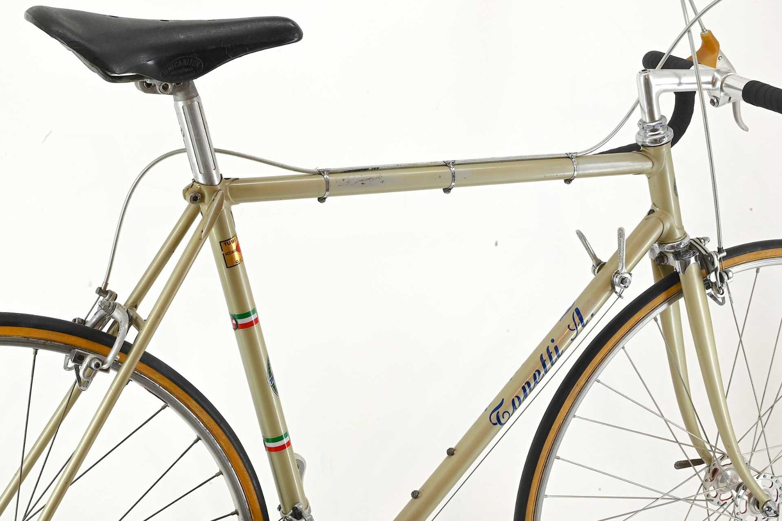 Virginia by Orazio Grenzi Road Bicycle Tonetti A. Campagnolo Nuovo Record Size 53.5 - Image 10