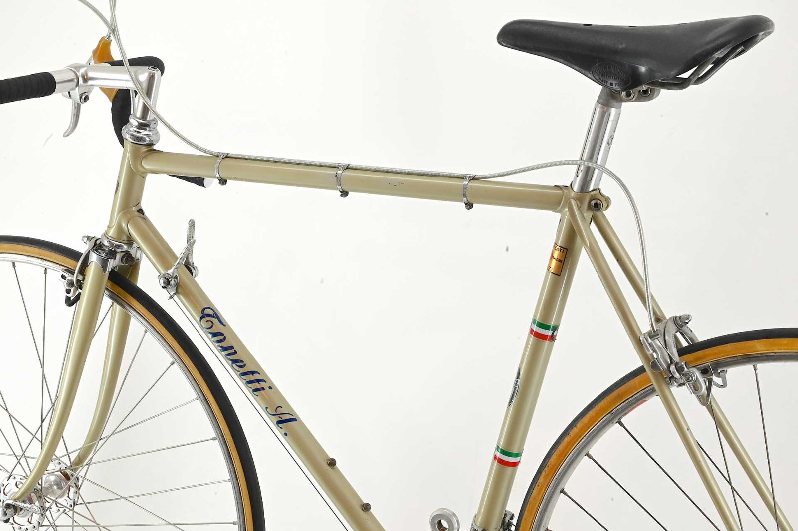 Virginia by Orazio Grenzi Road Bicycle Tonetti A. Campagnolo Nuovo Record Size 53.5 - Image 8