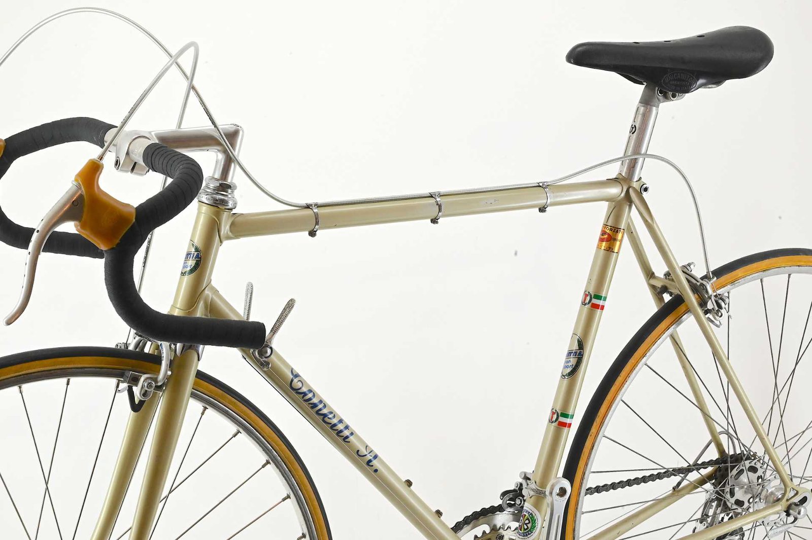 Virginia by Orazio Grenzi Road Bicycle Tonetti A. Campagnolo Nuovo Record Size 53.5 - Image 7