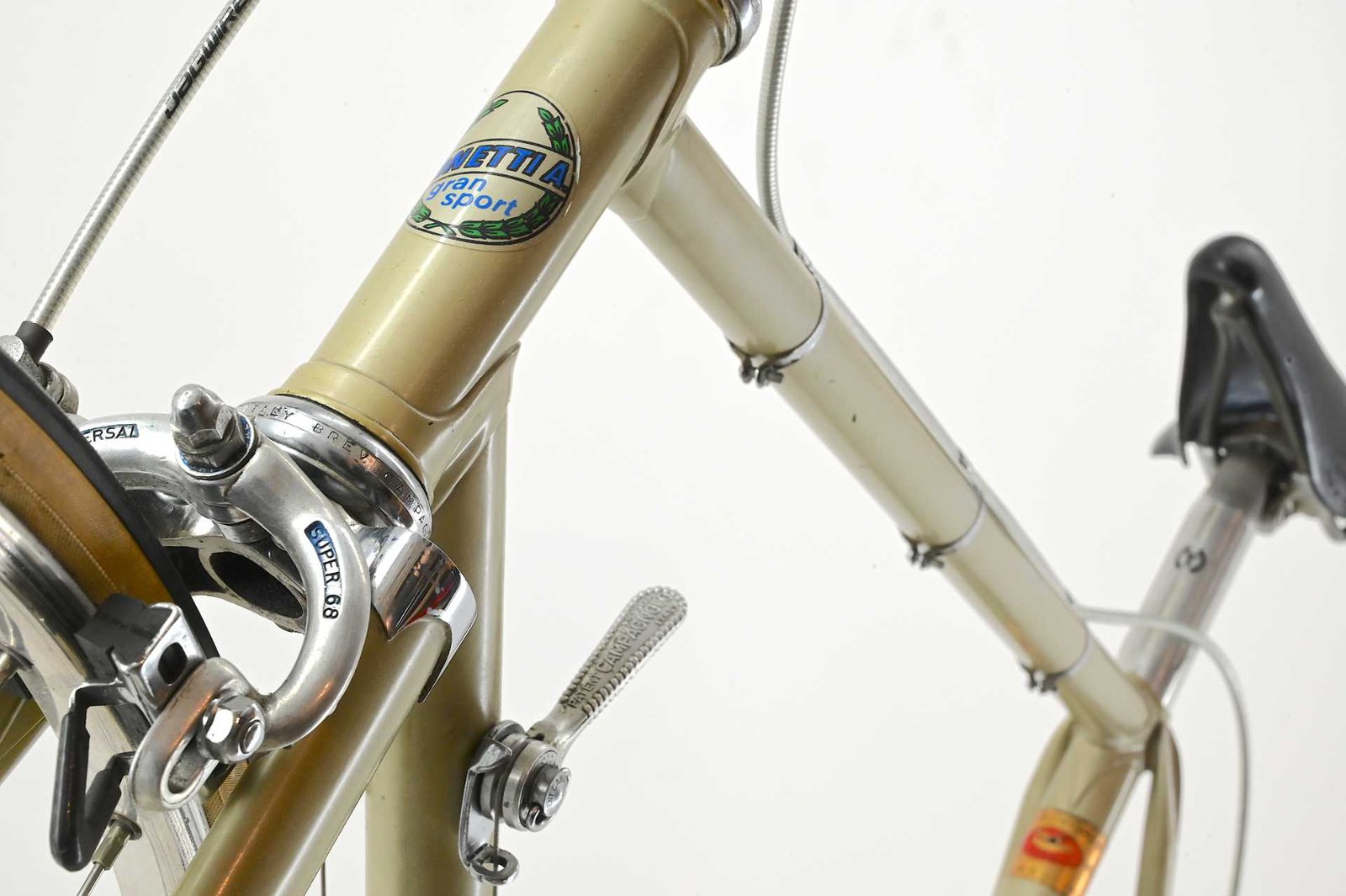 Virginia by Orazio Grenzi Road Bicycle Tonetti A. Campagnolo Nuovo Record Size 53.5 - Image 12