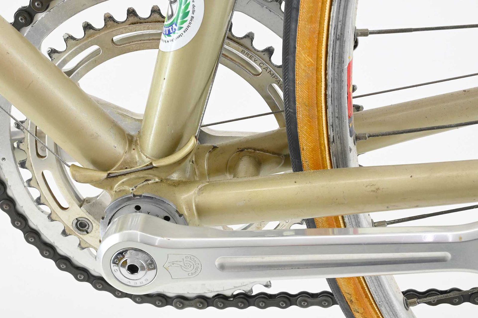 Virginia by Orazio Grenzi Road Bicycle Tonetti A. Campagnolo Nuovo Record Size 53.5 - Image 24