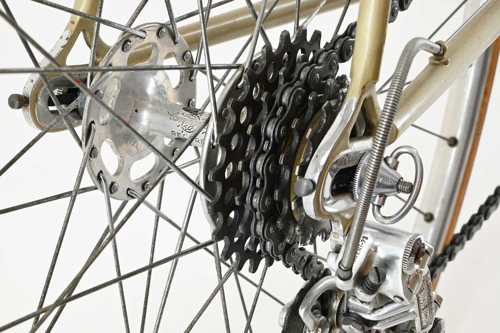 Virginia by Orazio Grenzi Road Bicycle Tonetti A. Campagnolo Nuovo Record Size 53.5 - Image 26