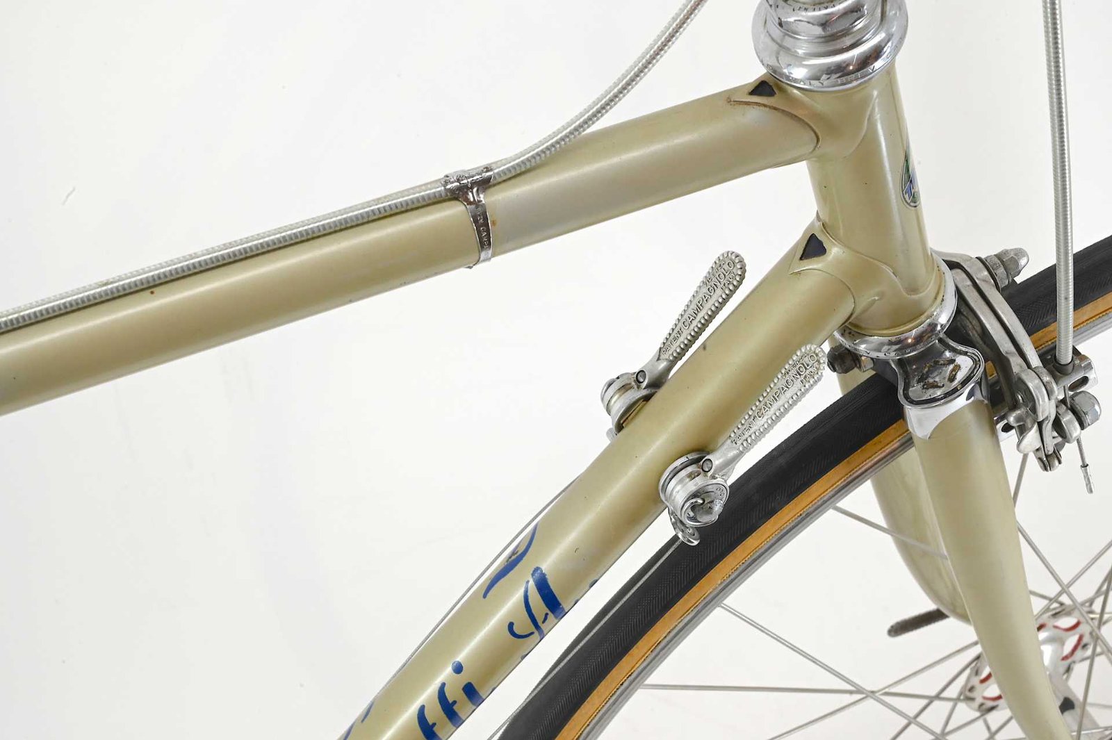 Virginia by Orazio Grenzi Road Bicycle Tonetti A. Campagnolo Nuovo Record Size 53.5 - Image 11