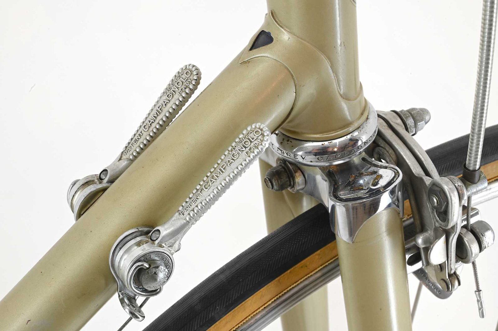 Virginia by Orazio Grenzi Road Bicycle Tonetti A. Campagnolo Nuovo Record Size 53.5 - Image 14