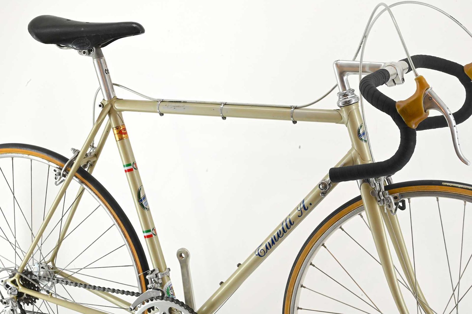 Virginia by Orazio Grenzi Road Bicycle Tonetti A. Campagnolo Nuovo Record Size 53.5 - Image 5
