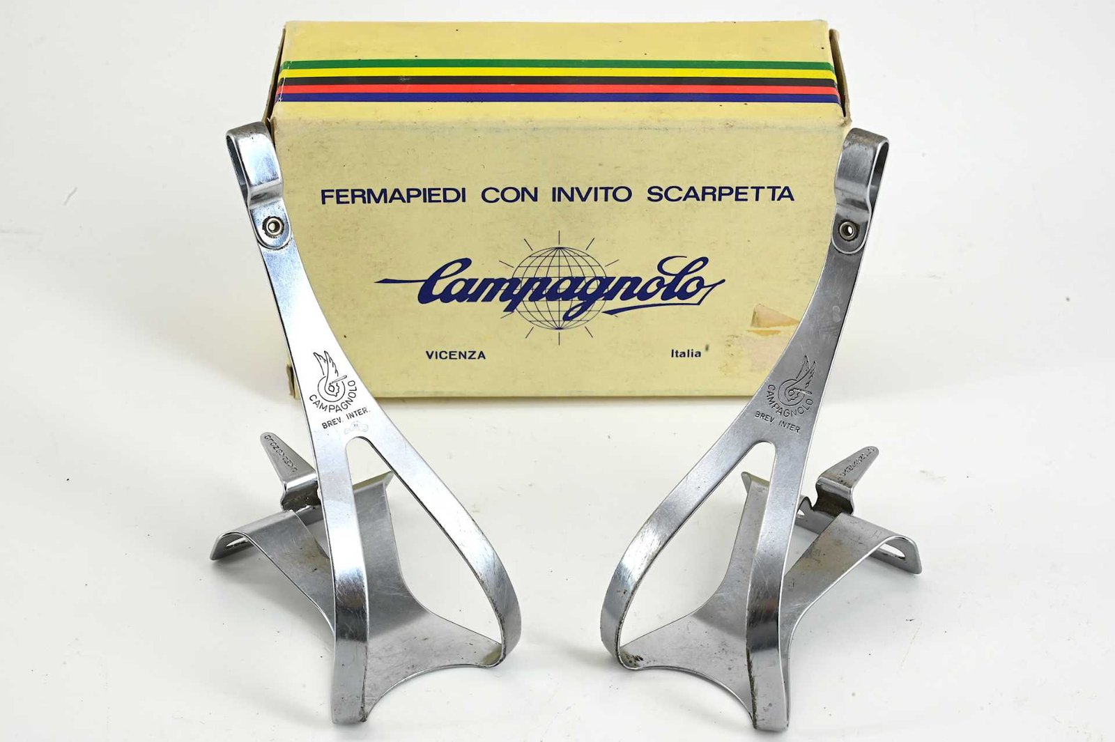 Campagnolo Record Toeclips Steel Size L
