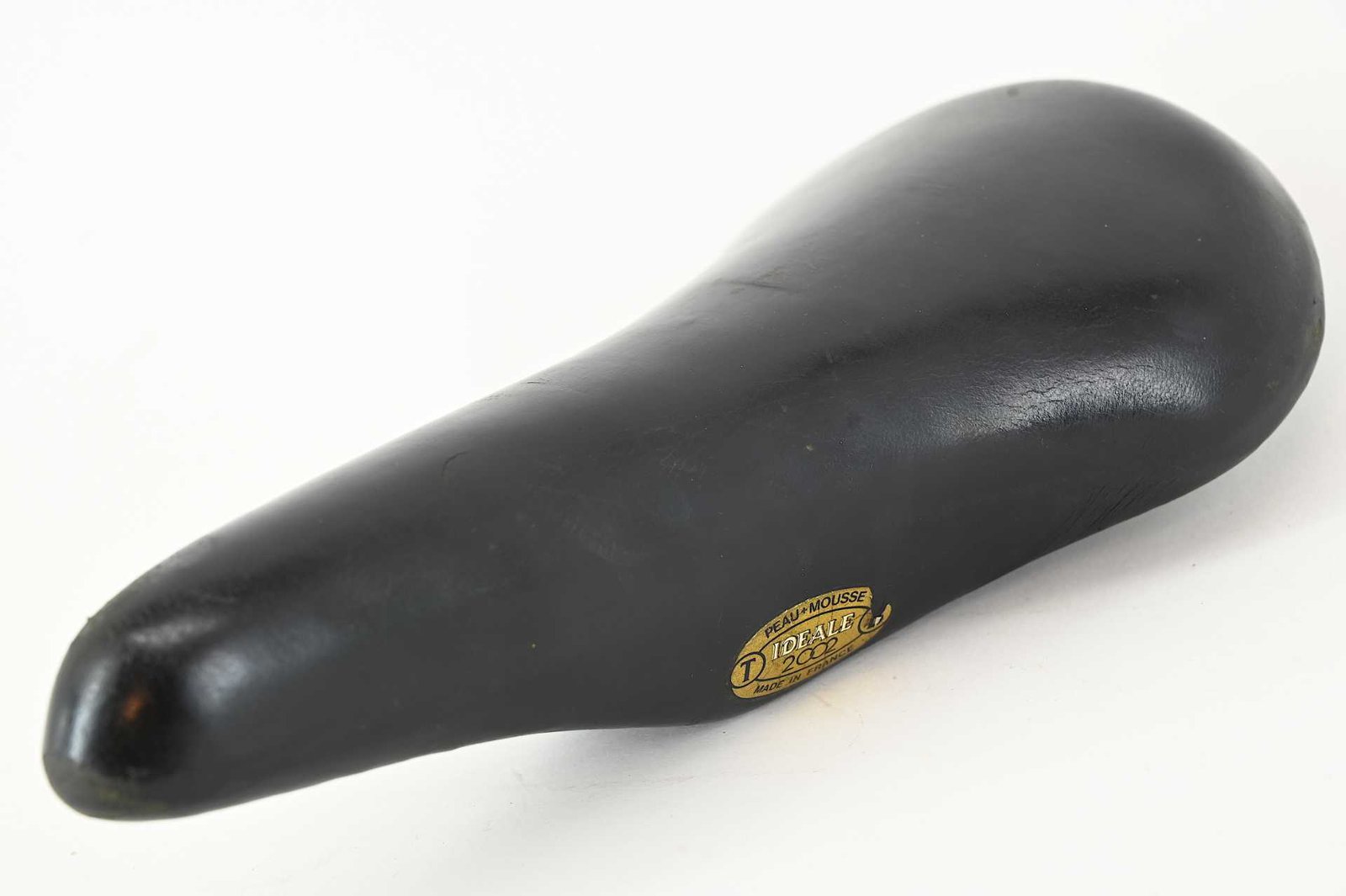 Selle Ideale 2002 Peau Mousse Titanium Leather Saddle - Image 2