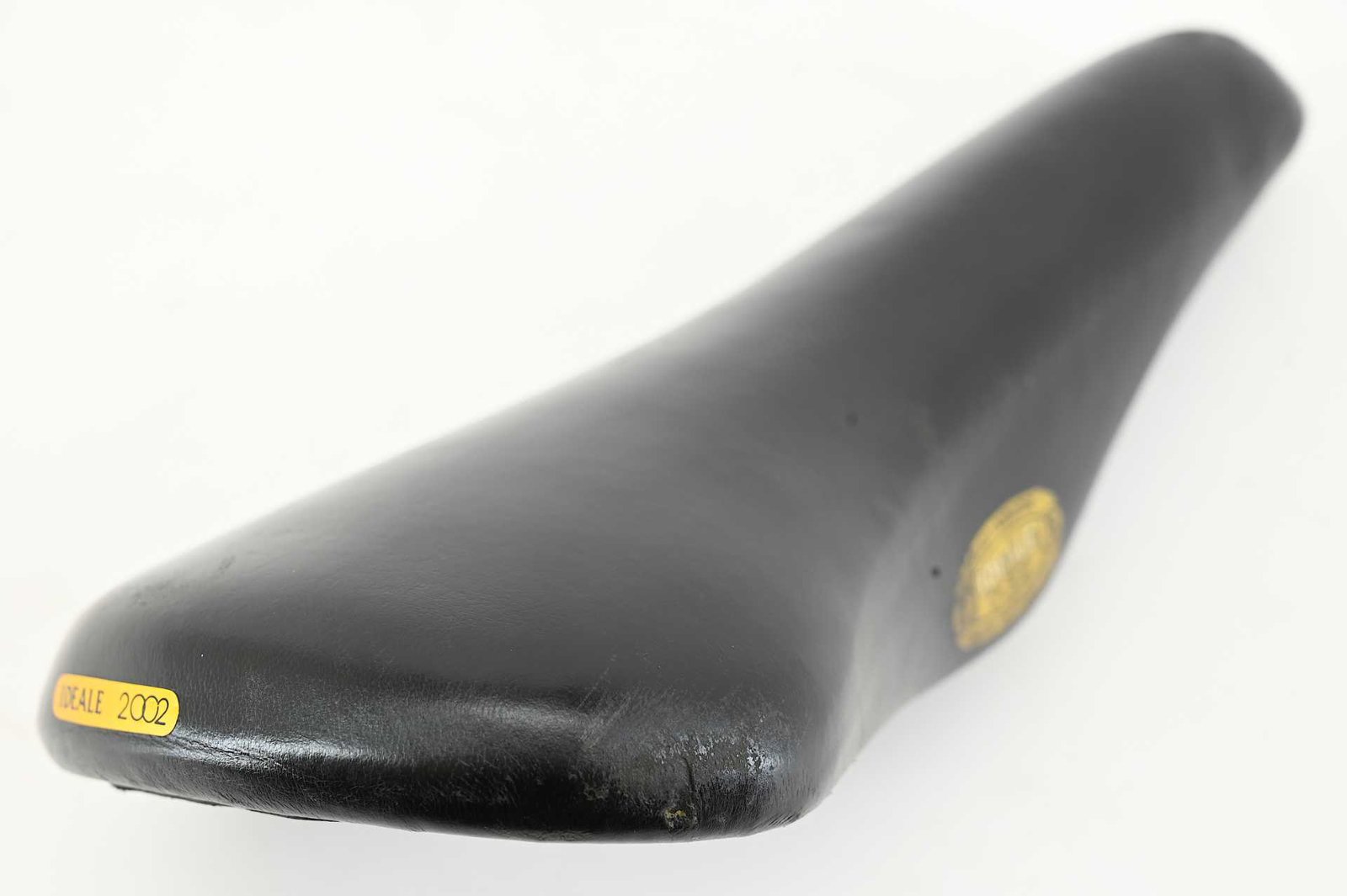 Selle Ideale 2002 Peau Mousse Titanium Leather Saddle - Image 7