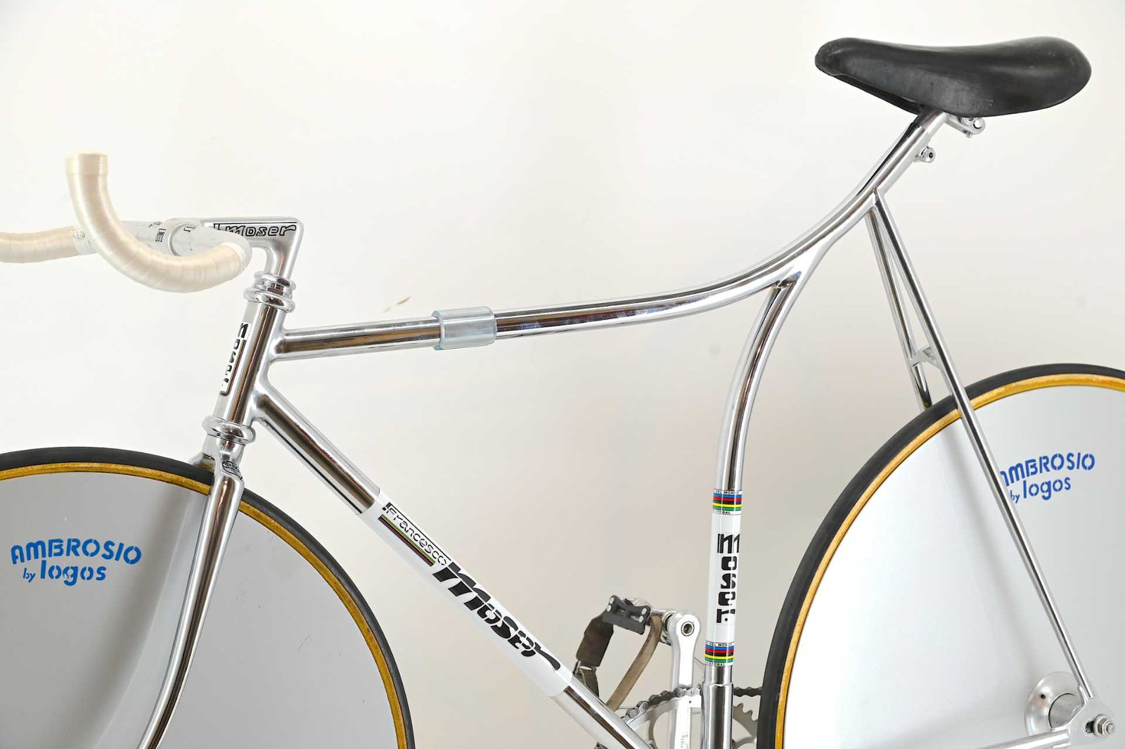 Francesco Moser Va Por La Hora Hour Record Track Bicycle Time Trial Size 55 - Image 7