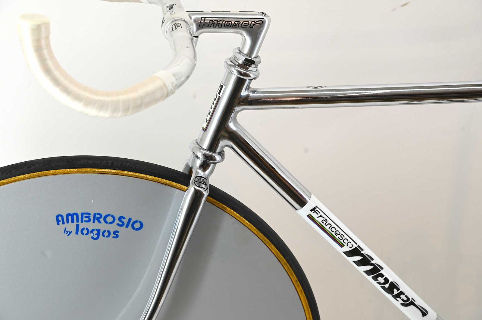 Francesco Moser Va Por La Hora Hour Record Track Bicycle Time Trial Size 55 - Image 17