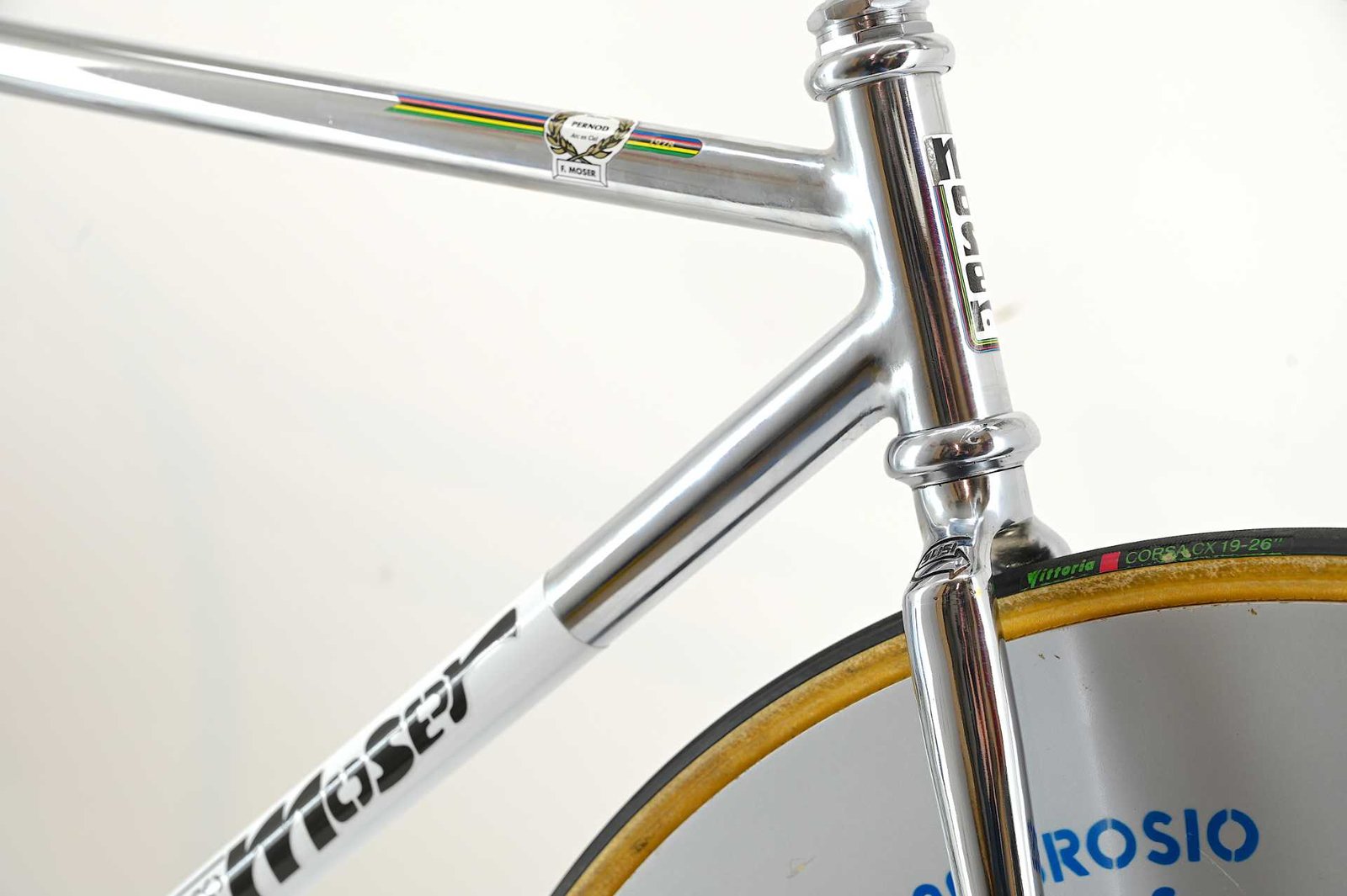 Francesco Moser Va Por La Hora Hour Record Track Bicycle Time Trial Size 55 - Image 14