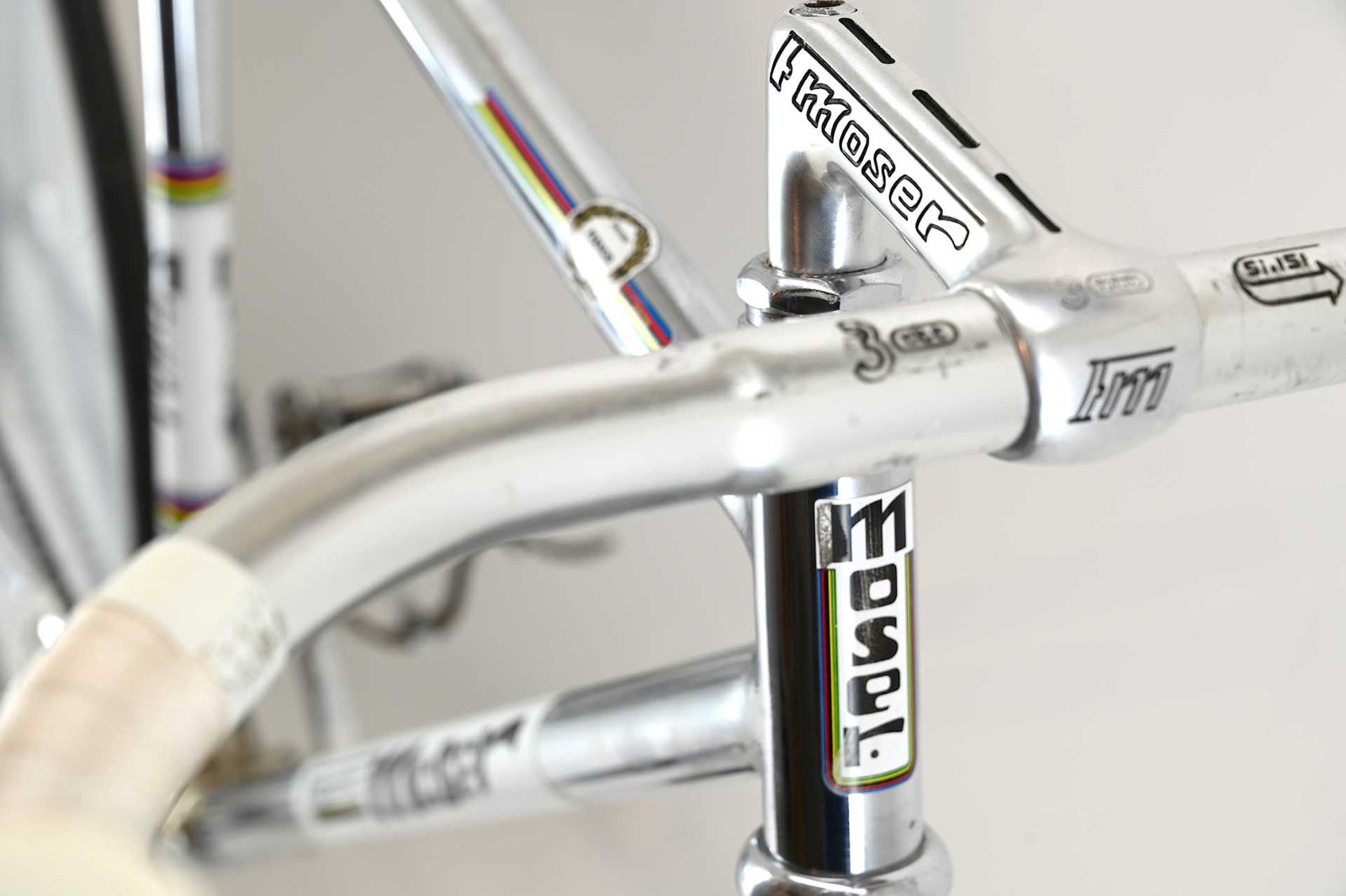 Francesco Moser Va Por La Hora Hour Record Track Bicycle Time Trial Size 55 - Image 12