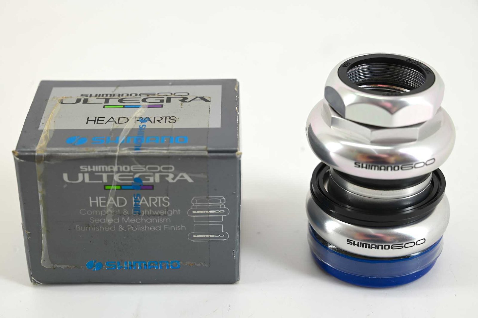 NOS/NIB Shimano 600 Ultegra Tricolor HP-6400 Headset 1" Threaded - Image 5
