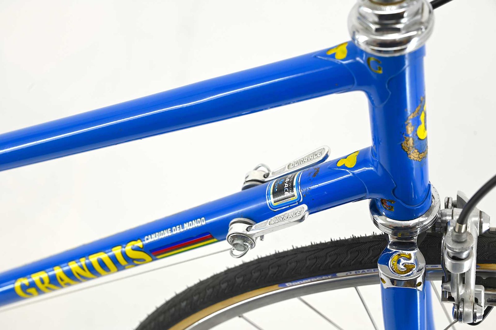 Grandis Campione Del Mondo Donna Ladies Bicycle Shimano Dura Ace Size 50 - Image 6