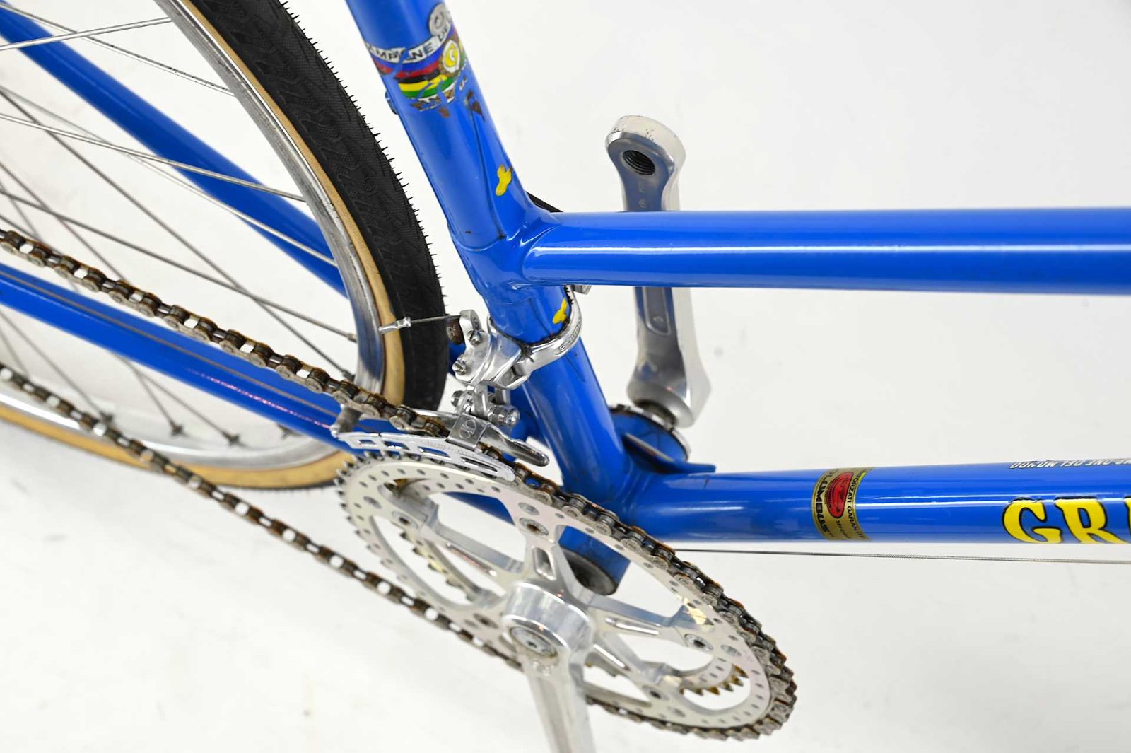 Grandis Campione Del Mondo Donna Ladies Bicycle Shimano Dura Ace Size 50 - Image 17