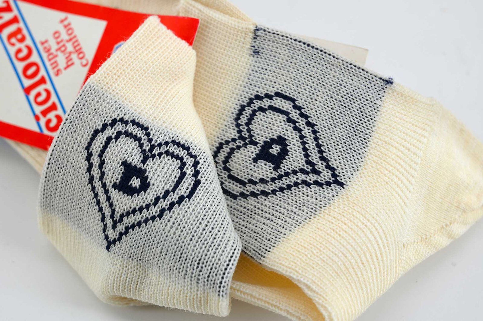 NOS De Rosa Wool Cycling Socks by Ciclocalz Size 42-43 - Image 2