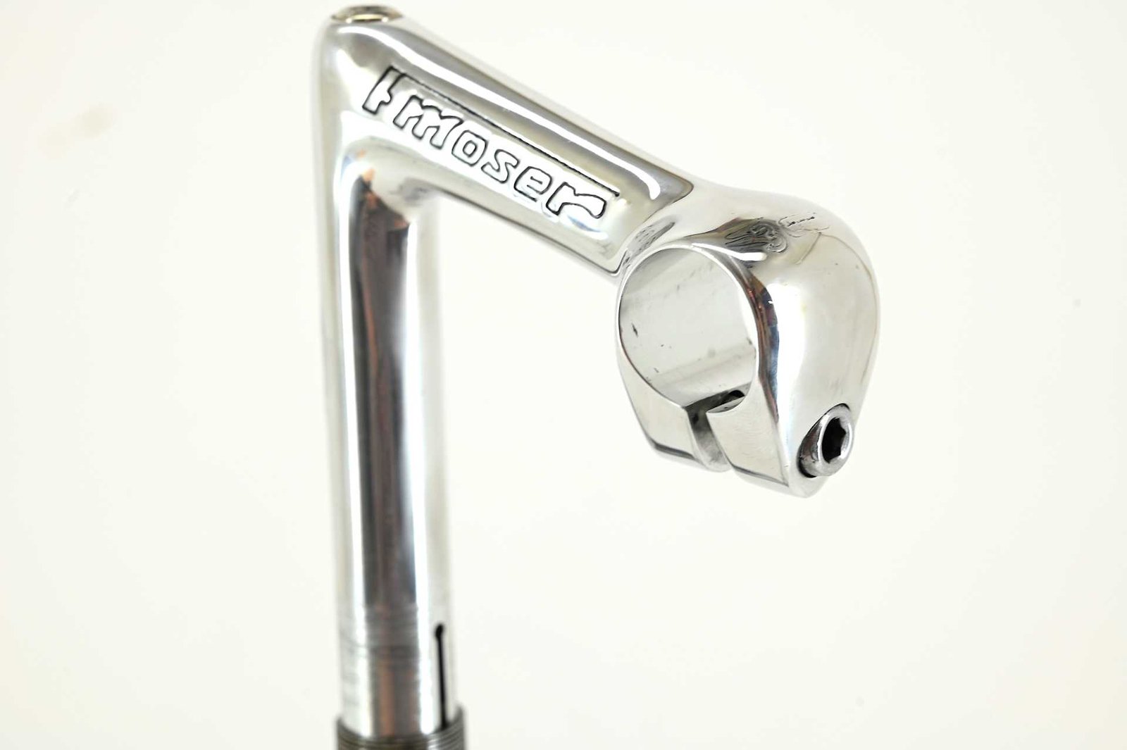 3TTT Record Quill Stem F.Moser Pantograph Polished 90mm 25.8mm