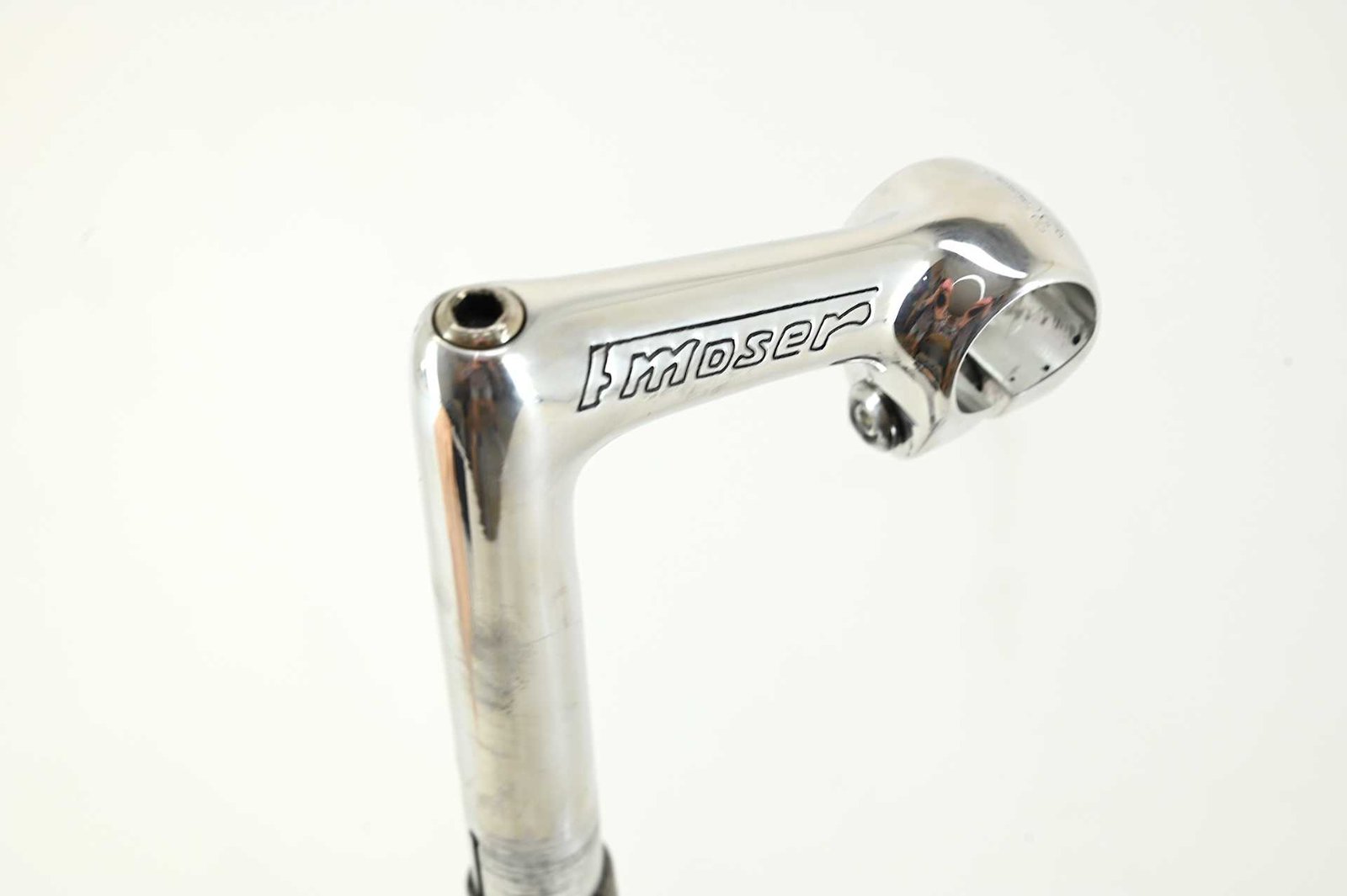 3TTT Record Quill Stem F.Moser Pantograph Polished 90mm 25.8mm - Image 3