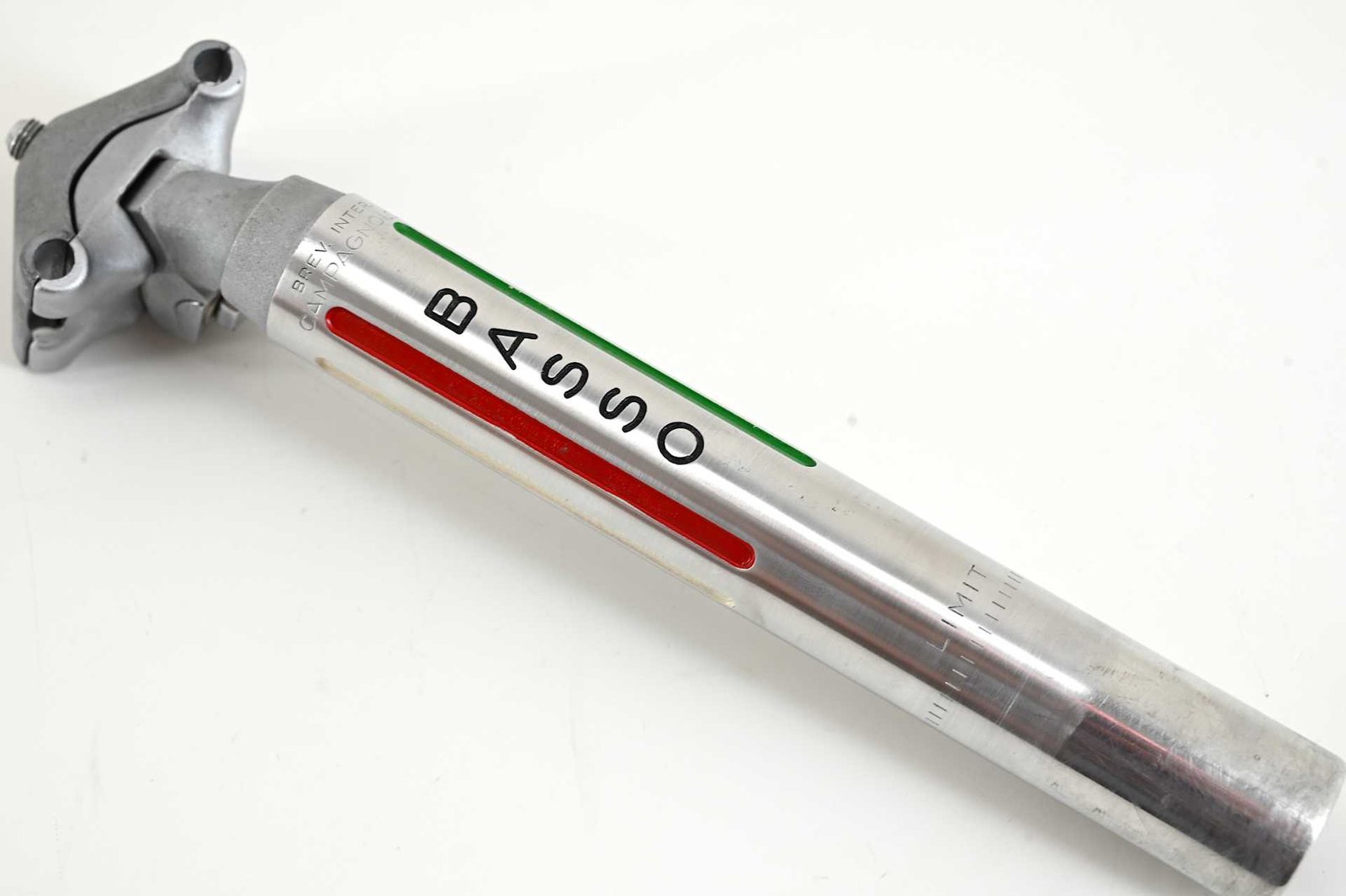 Campagnolo Super Record Seatpost Basso Pantograph 27.2mm Tricolore - Image 3