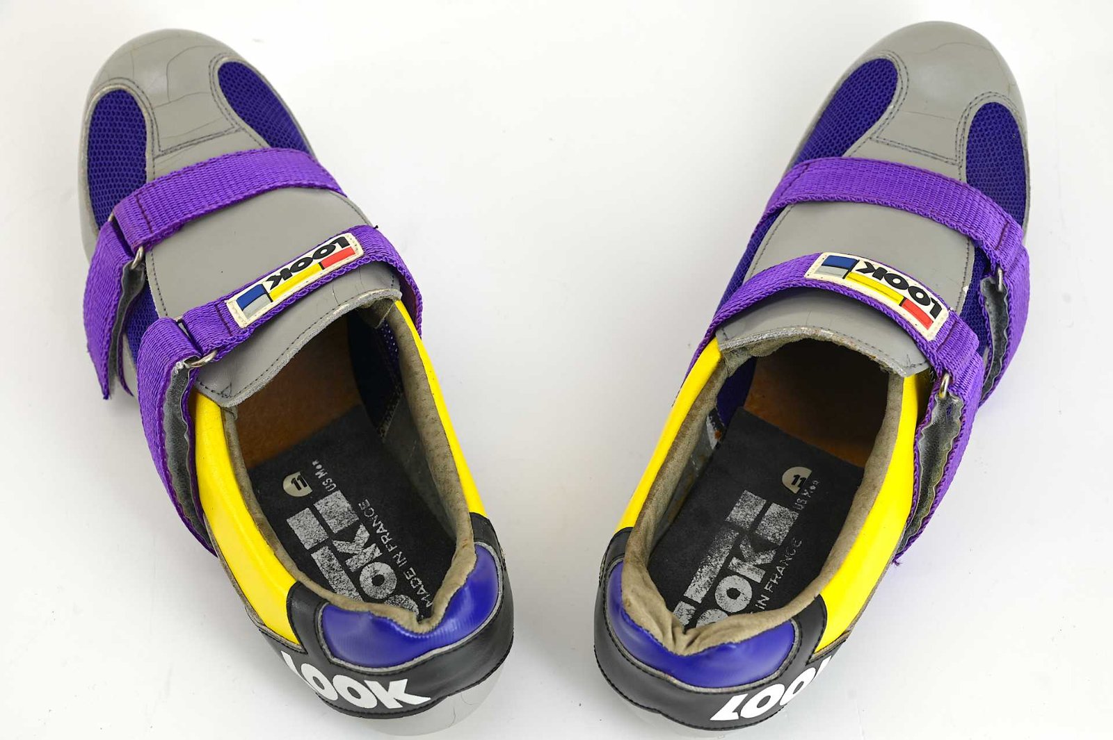NOS Look Classic Leather Cycling Shoes Size US 11 - Image 5