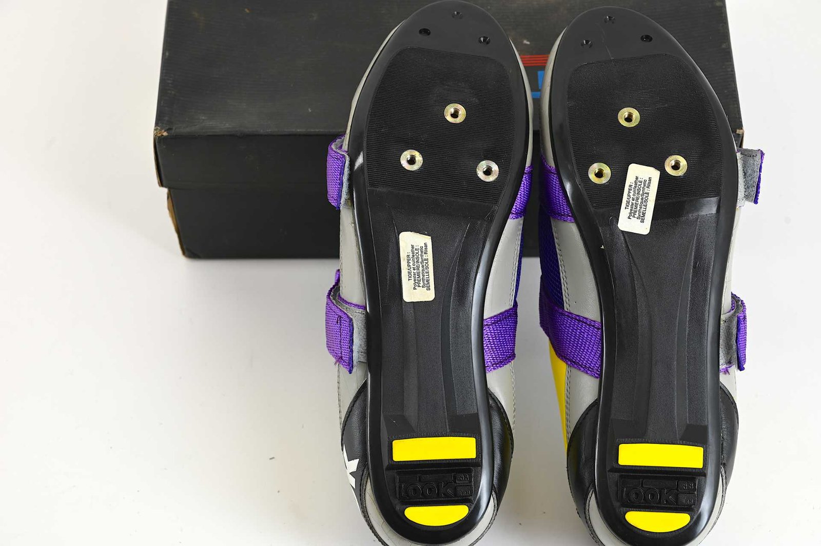 NOS Look Classic Leather Cycling Shoes Size US 11 - Image 8