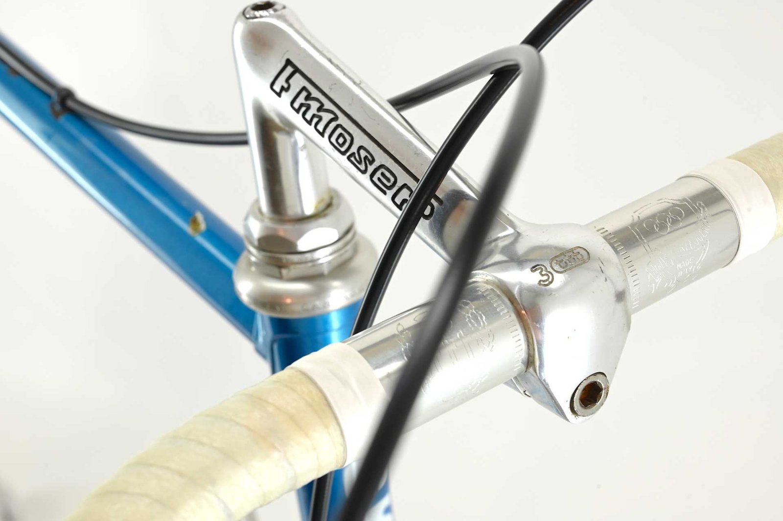 Francesco Moser Professinal Road Bicycle from Gegor Braun Made By De Rosa Size 59.5 - Image 7