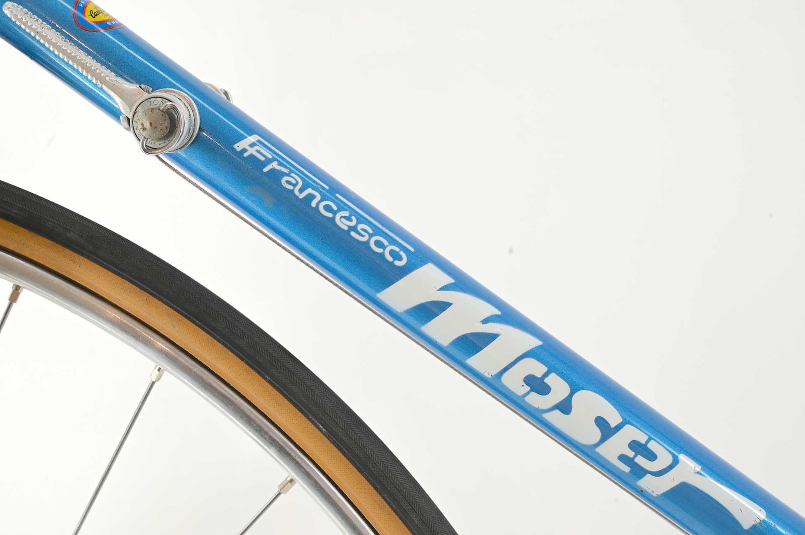 Francesco Moser Professinal Road Bicycle from Gegor Braun Made By De Rosa Size 59.5 - Image 24