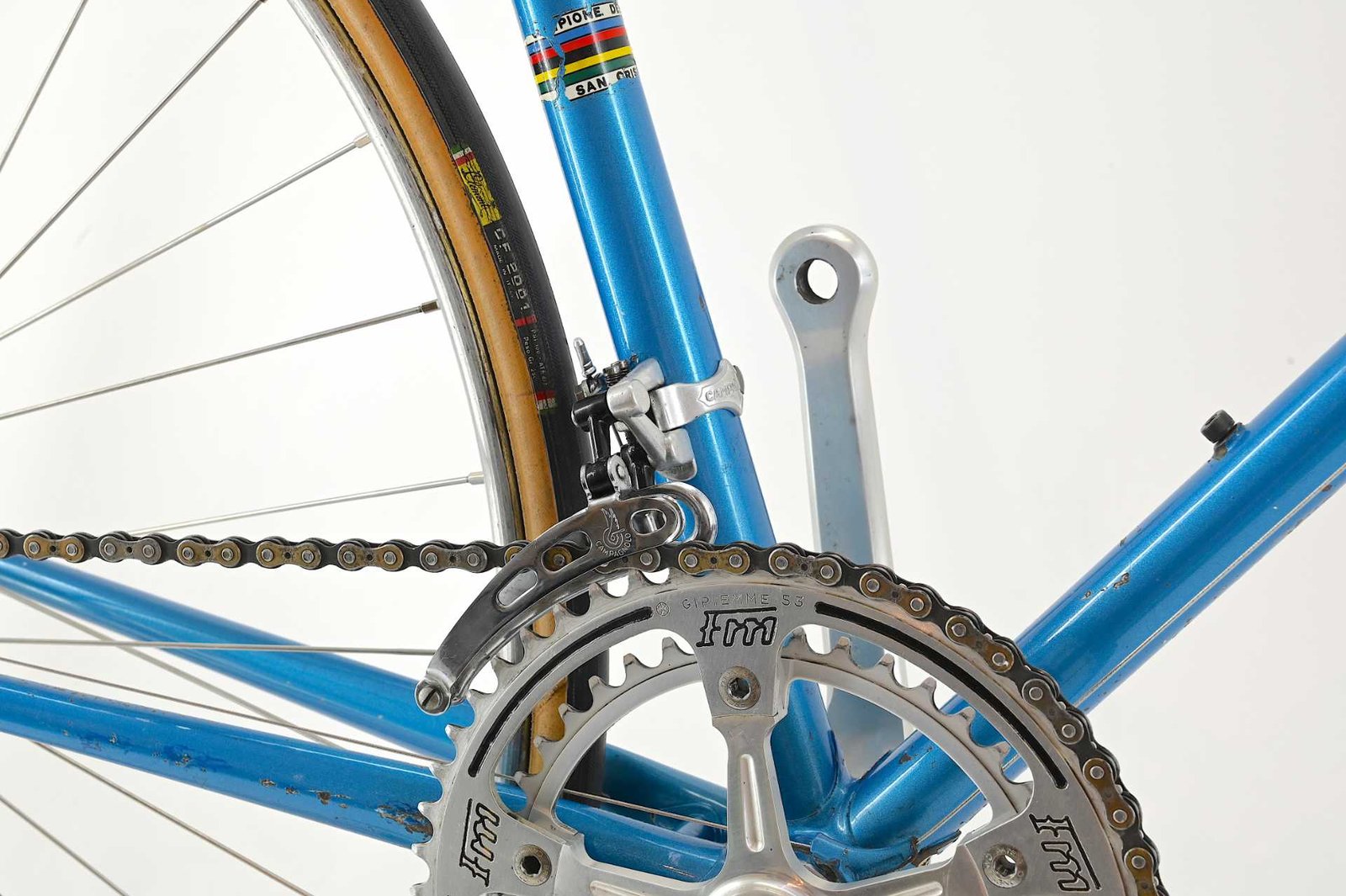 Francesco Moser Professinal Road Bicycle from Gegor Braun Made By De Rosa Size 59.5 - Image 28