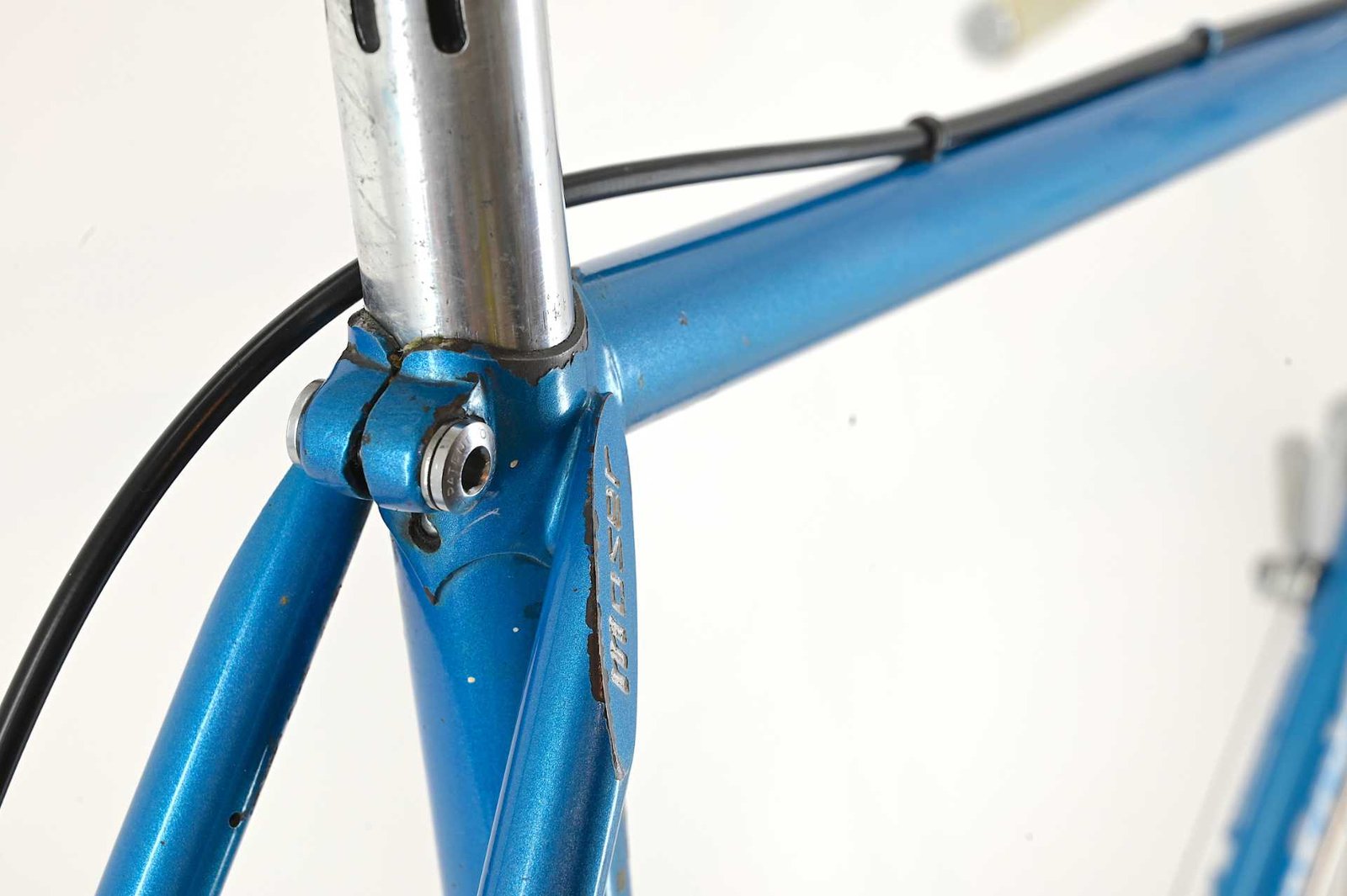 Francesco Moser Professinal Road Bicycle from Gegor Braun Made By De Rosa Size 59.5 - Image 26