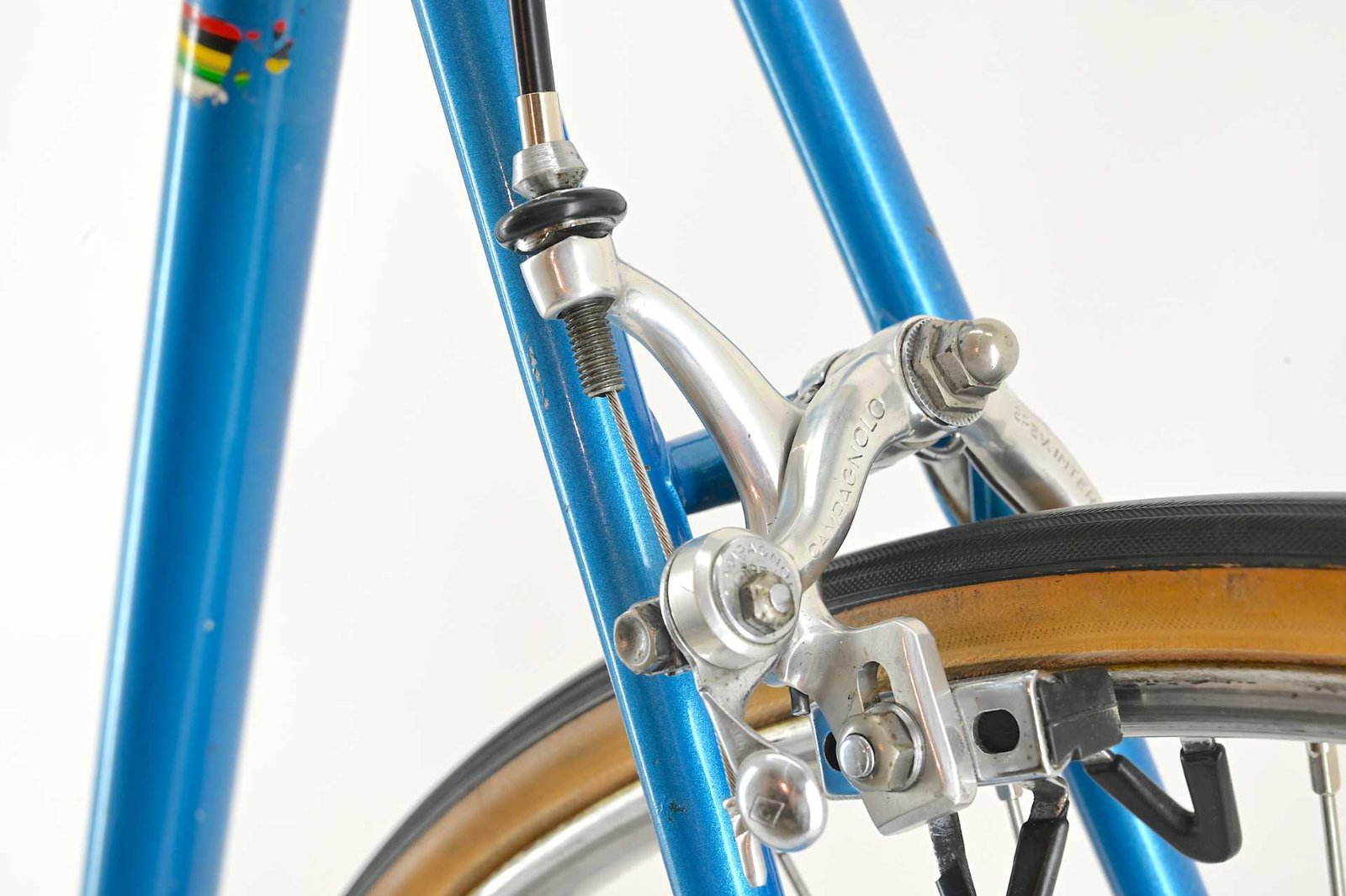 Francesco Moser Professinal Road Bicycle from Gegor Braun Made By De Rosa Size 59.5 - Image 27