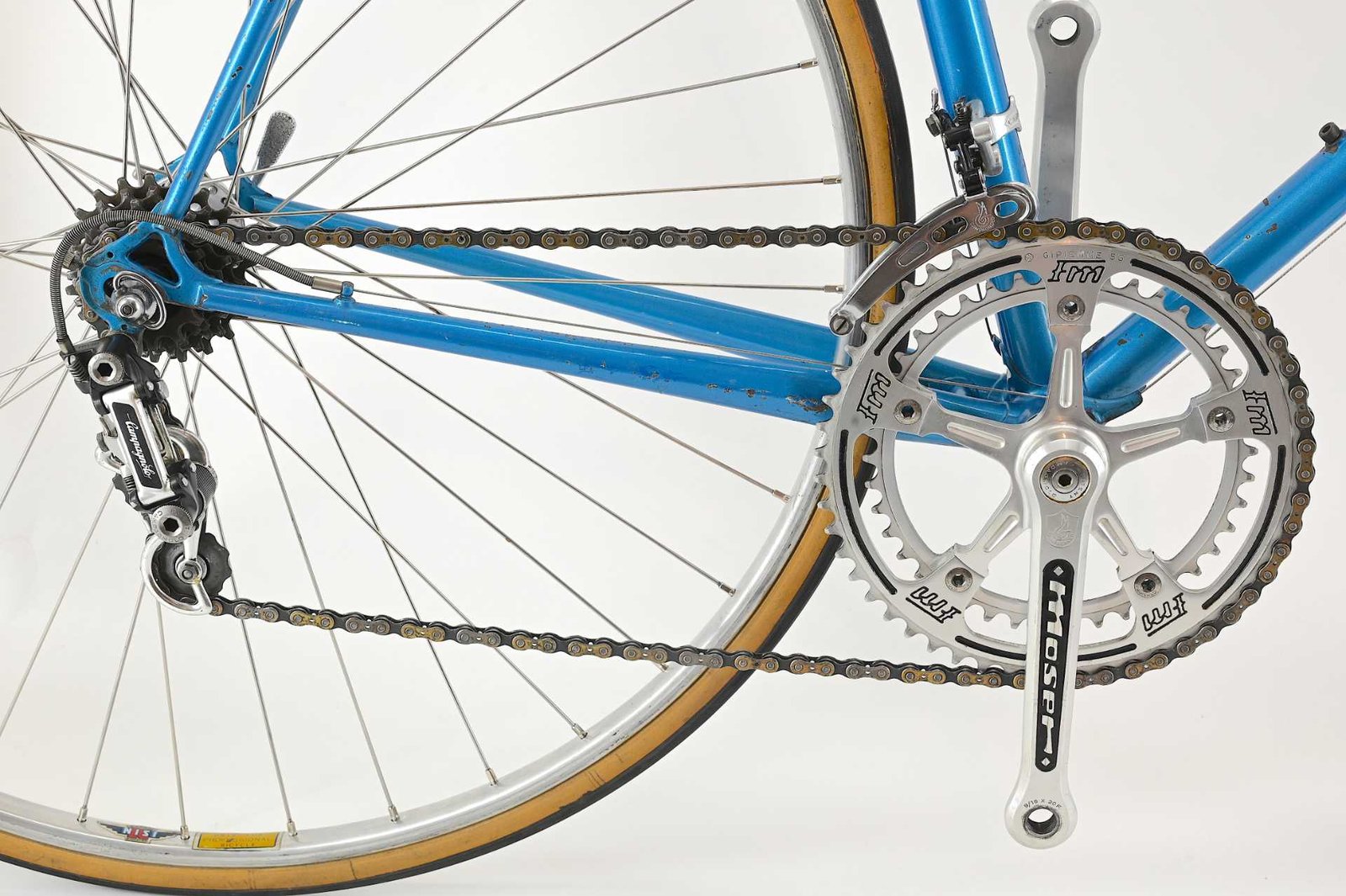 Francesco Moser Professinal Road Bicycle from Gegor Braun Made By De Rosa Size 59.5 - Image 29