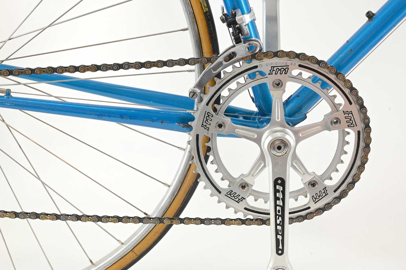 Francesco Moser Professinal Road Bicycle from Gegor Braun Made By De Rosa Size 59.5 - Image 31