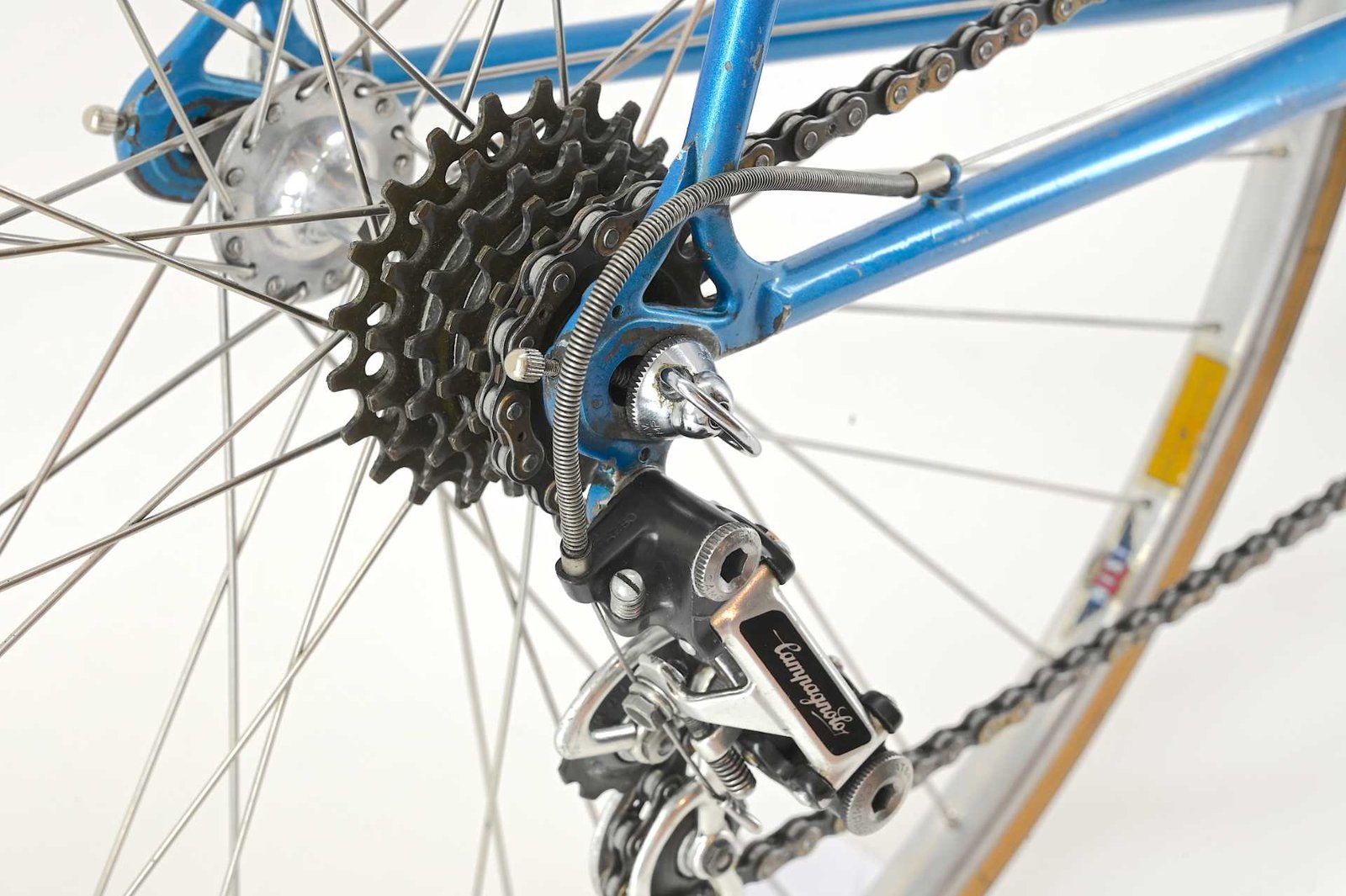 Francesco Moser Professinal Road Bicycle from Gegor Braun Made By De Rosa Size 59.5 - Image 36