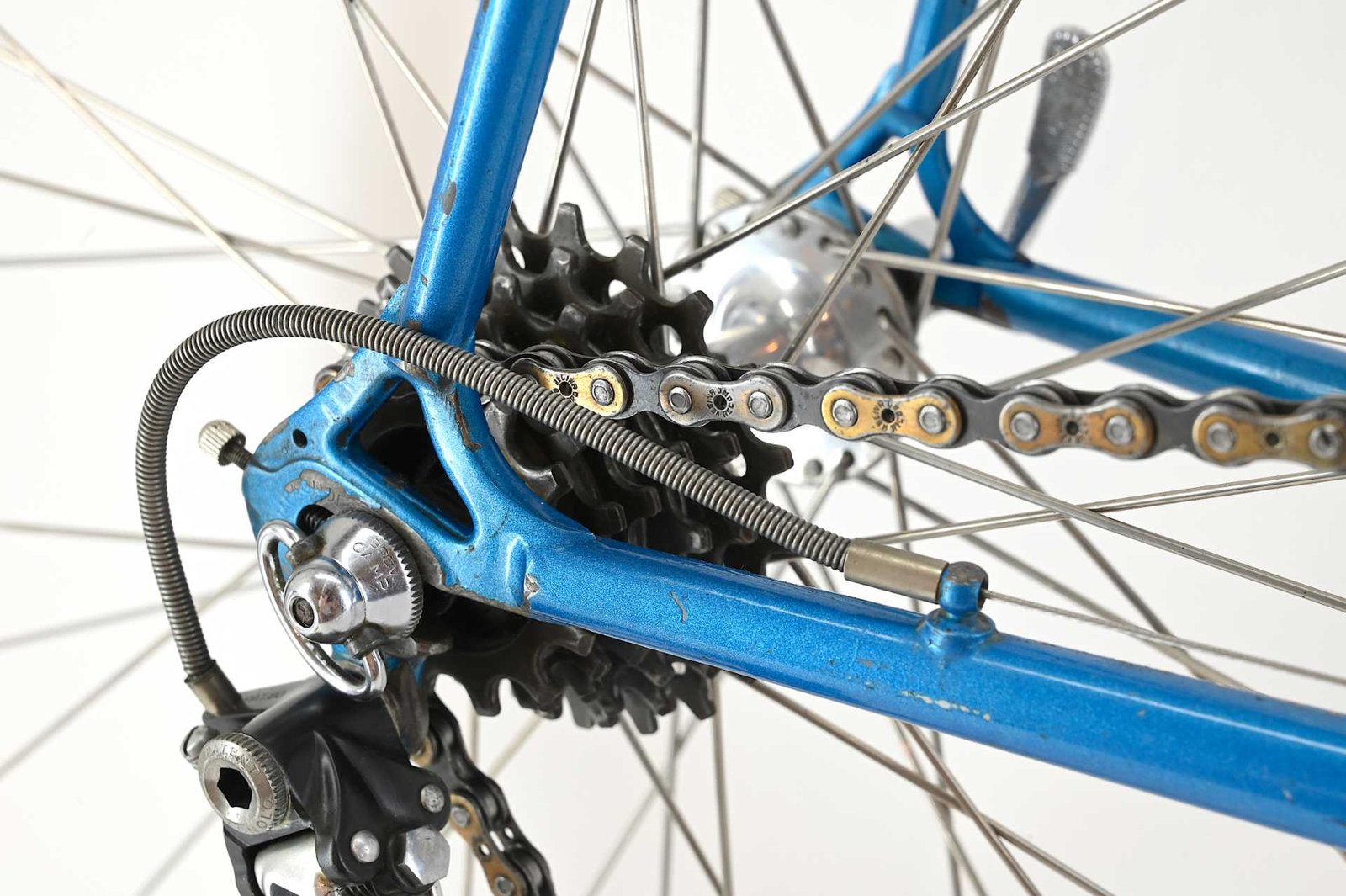 Francesco Moser Professinal Road Bicycle from Gegor Braun Made By De Rosa Size 59.5 - Image 37