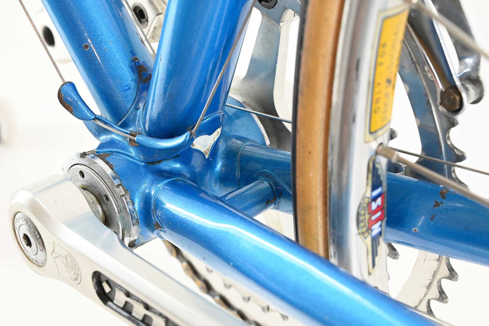 Francesco Moser Professinal Road Bicycle from Gegor Braun Made By De Rosa Size 59.5 - Image 33