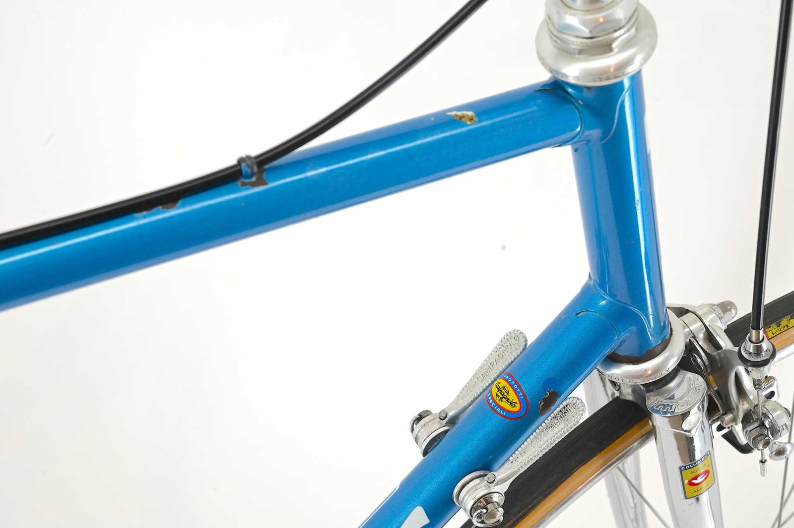 Francesco Moser Professinal Road Bicycle from Gegor Braun Made By De Rosa Size 59.5 - Image 19