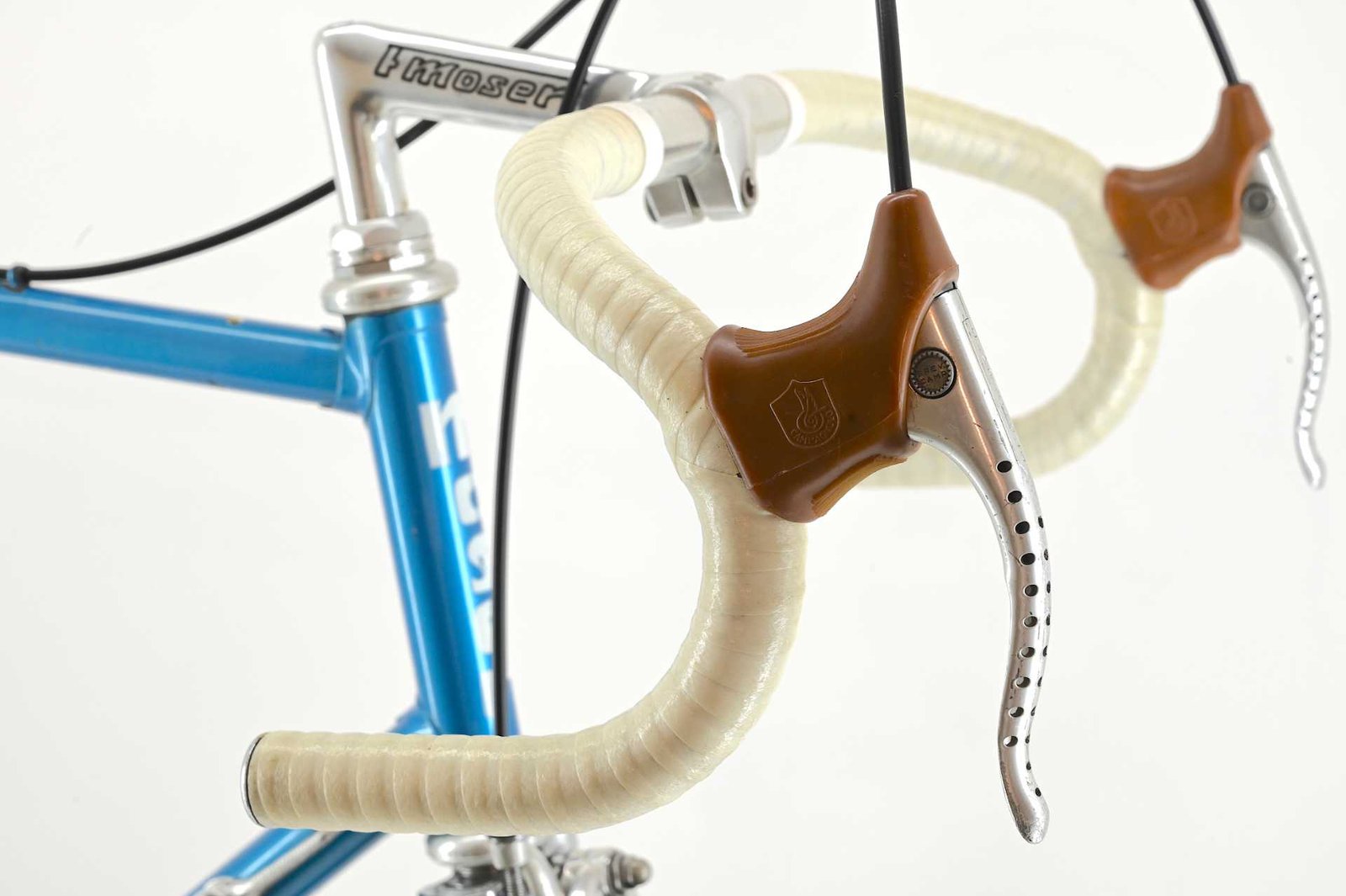 Francesco Moser Professinal Road Bicycle from Gegor Braun Made By De Rosa Size 59.5 - Image 4