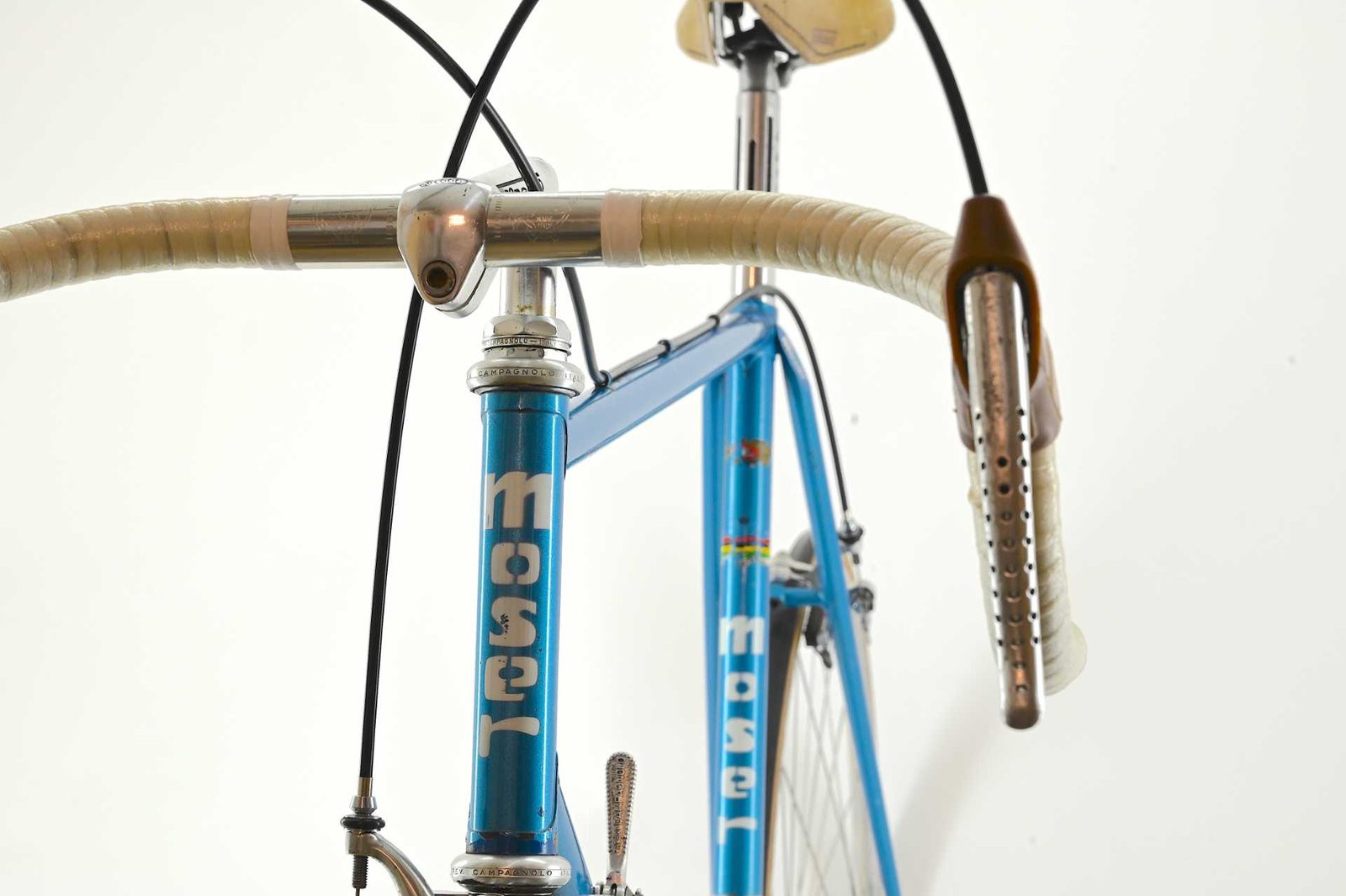 Francesco Moser Professinal Road Bicycle from Gegor Braun Made By De Rosa Size 59.5 - Image 2