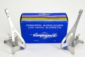 NOS/NIB Campagnolo Super Record Aluminium Toeclips Size L